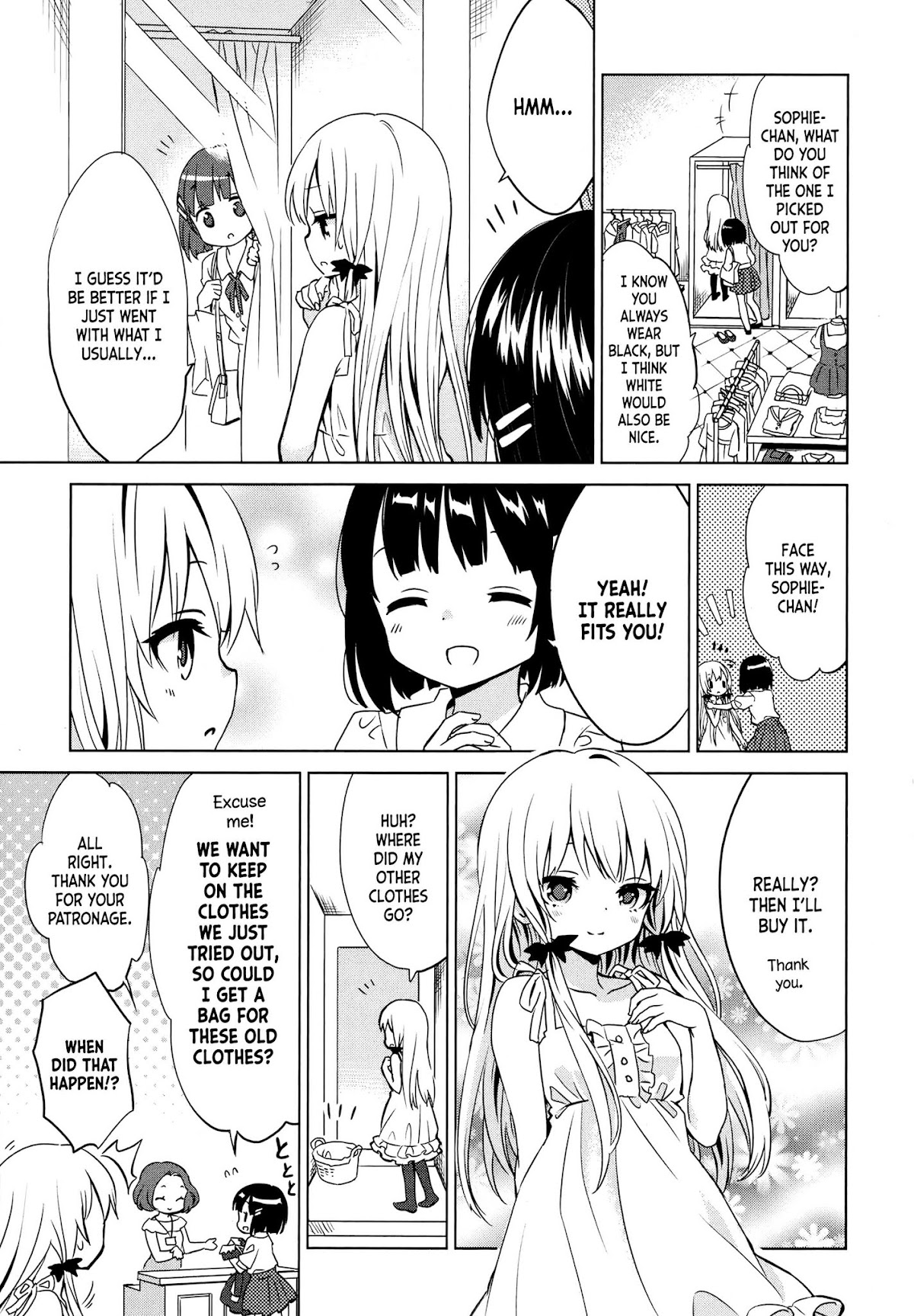 Tonari no Kyuuketsuki-san Chapter 13 page 7 - Chapter 13: Shopping for clothes