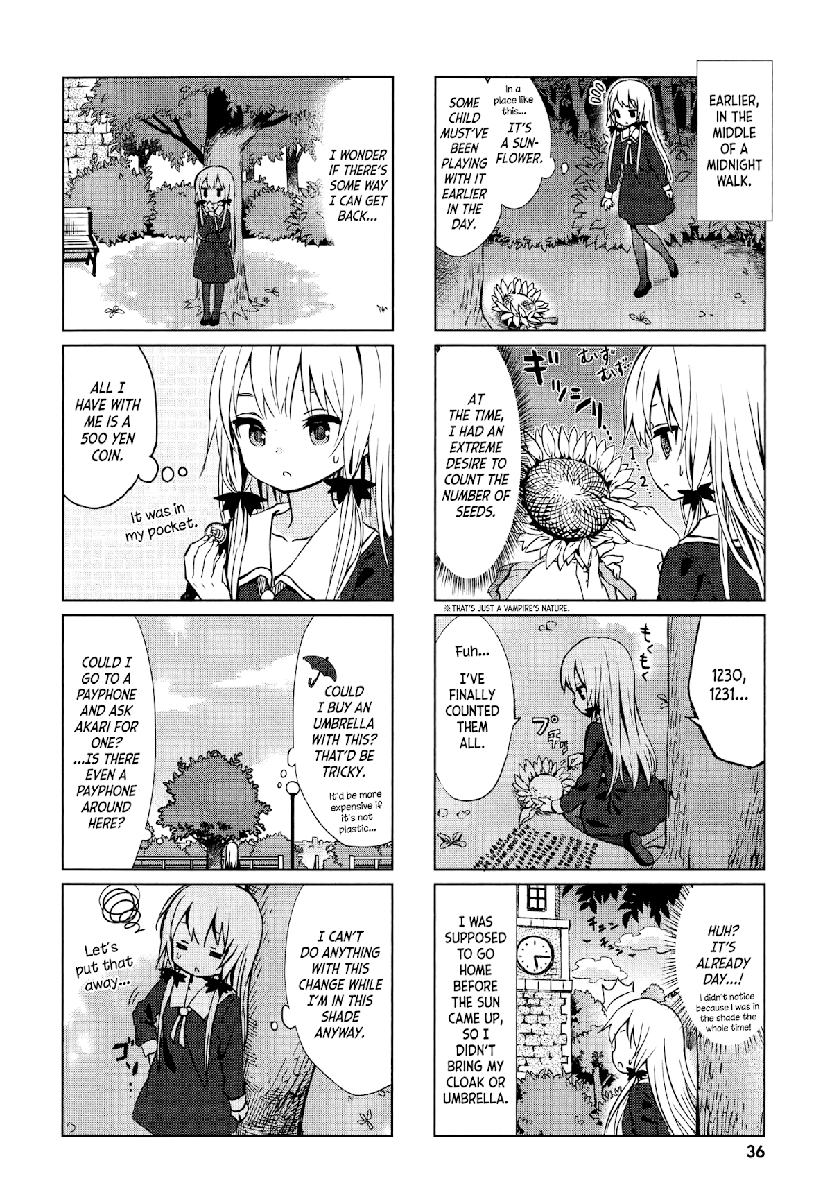 Tonari no Kyuuketsuki-san Chapter 14 page 2 - Chapter 14: A Vampire in the Shade of a Tree