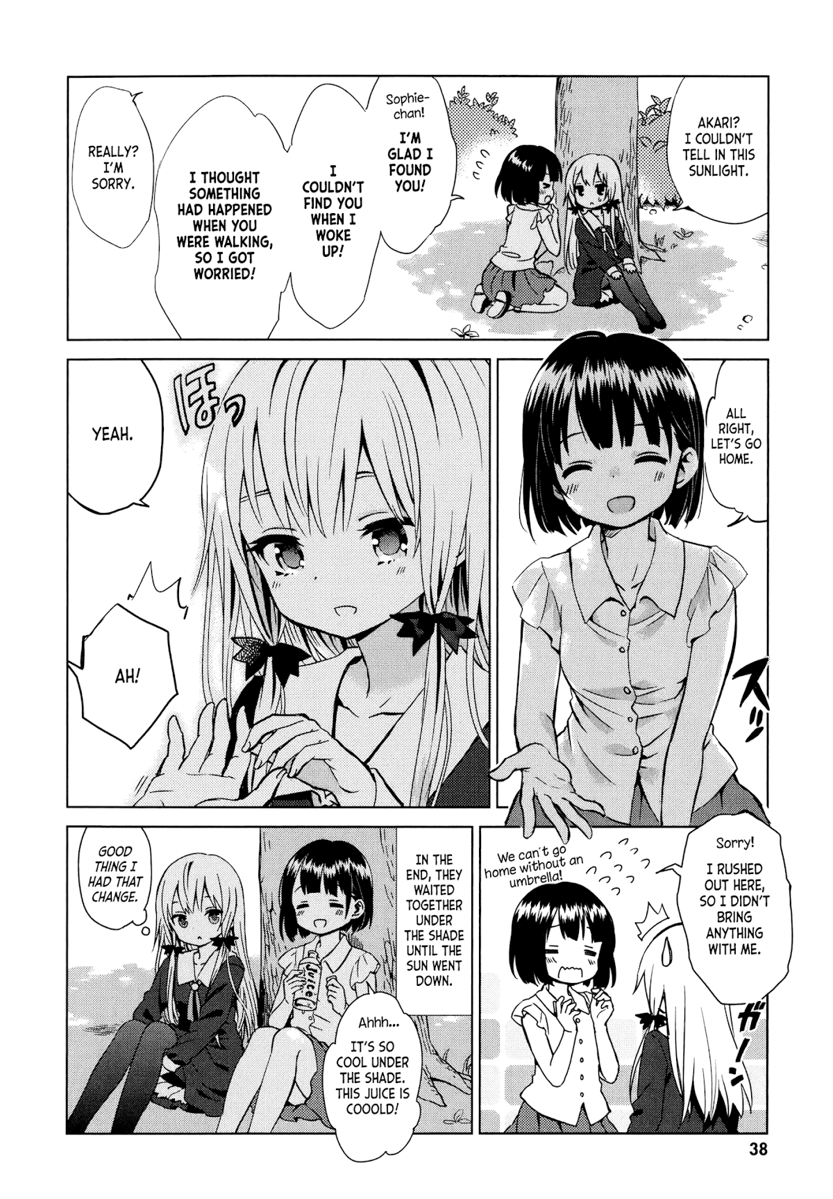 Tonari no Kyuuketsuki-san Chapter 14 page 4 - Chapter 14: A Vampire in the Shade of a Tree