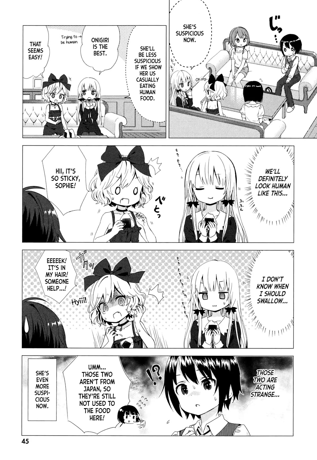 Tonari no Kyuuketsuki-san Chapter 15 page 5 - Chapter 15: The vampire vs. the vampire hunter