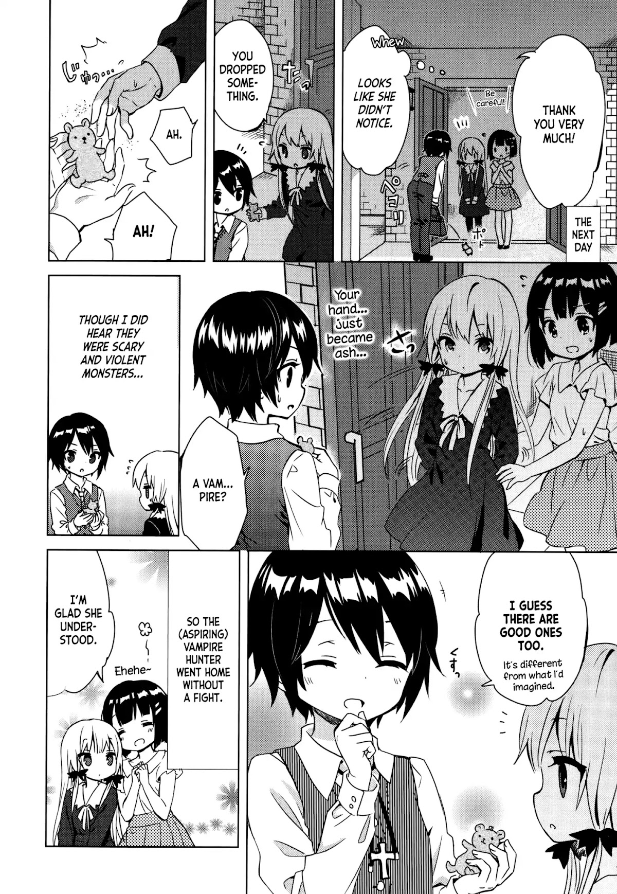 Tonari no Kyuuketsuki-san Chapter 15 page 8 - Chapter 15: The vampire vs. the vampire hunter