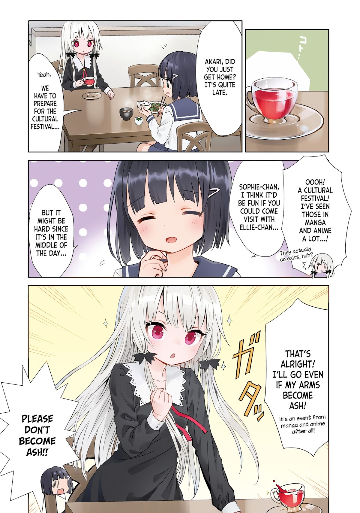 Tonari no Kyuuketsuki-san Chapter 16 page 2 - Chapter 16: Going to the cultural festival