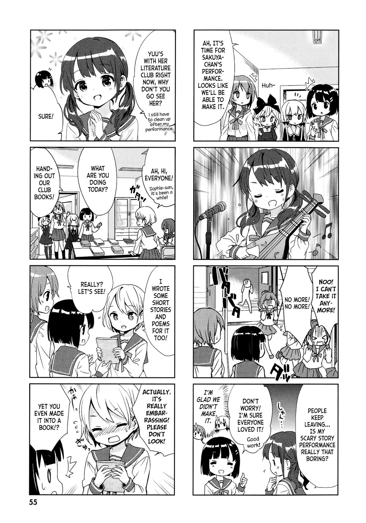 Tonari no Kyuuketsuki-san Chapter 16 page 5 - Chapter 16: Going to the cultural festival
