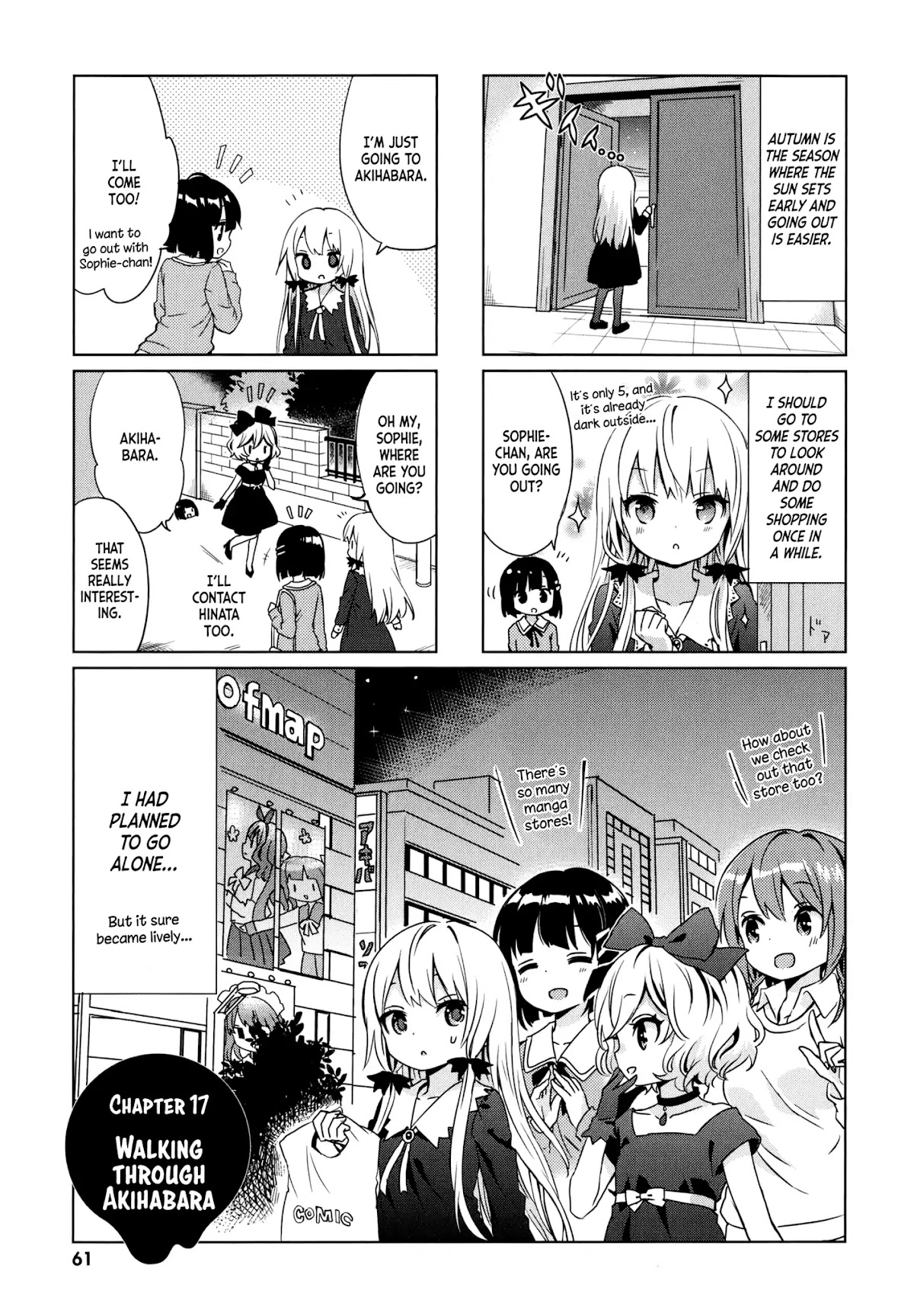 Tonari no Kyuuketsuki-san Chapter 17 page 1 - Chapter 17: Walking through Akihabara