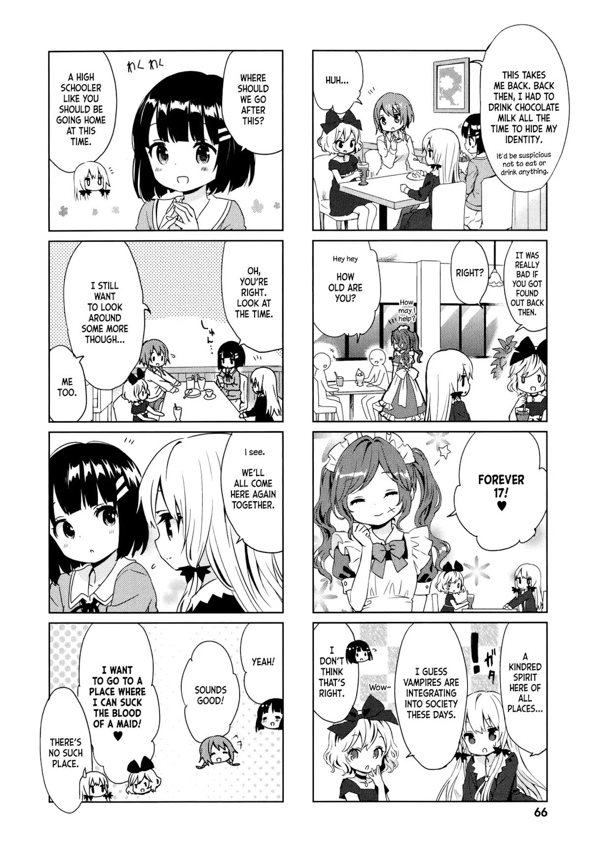 Tonari no Kyuuketsuki-san Chapter 17 page 6 - Chapter 17: Walking through Akihabara
