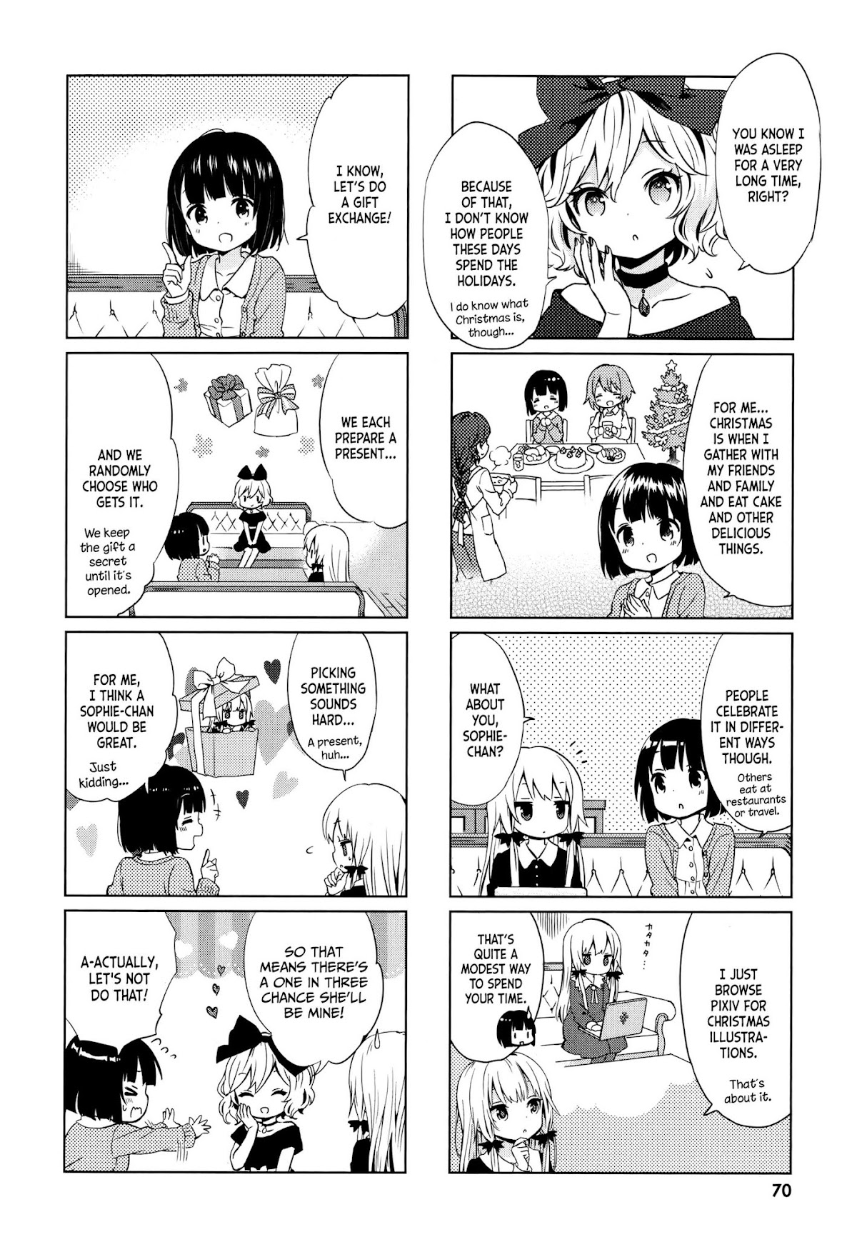 Tonari no Kyuuketsuki-san Chapter 18 page 2 - Chapter 18: Spending Christmas with a vampire