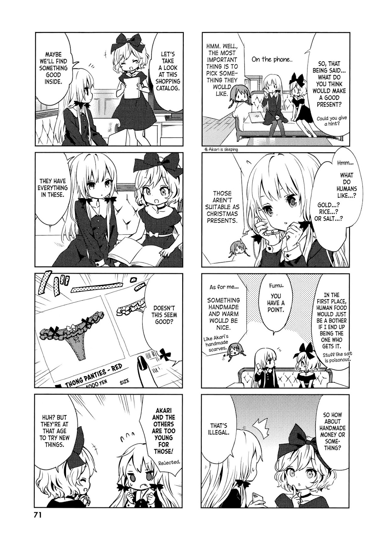 Tonari no Kyuuketsuki-san Chapter 18 page 3 - Chapter 18: Spending Christmas with a vampire