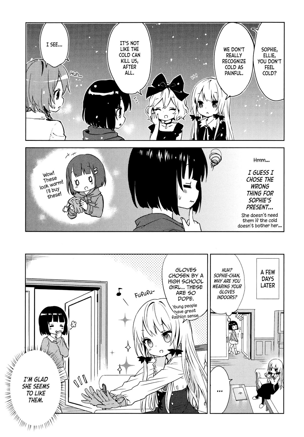 Tonari no Kyuuketsuki-san Chapter 18 page 9 - Chapter 18: Spending Christmas with a vampire