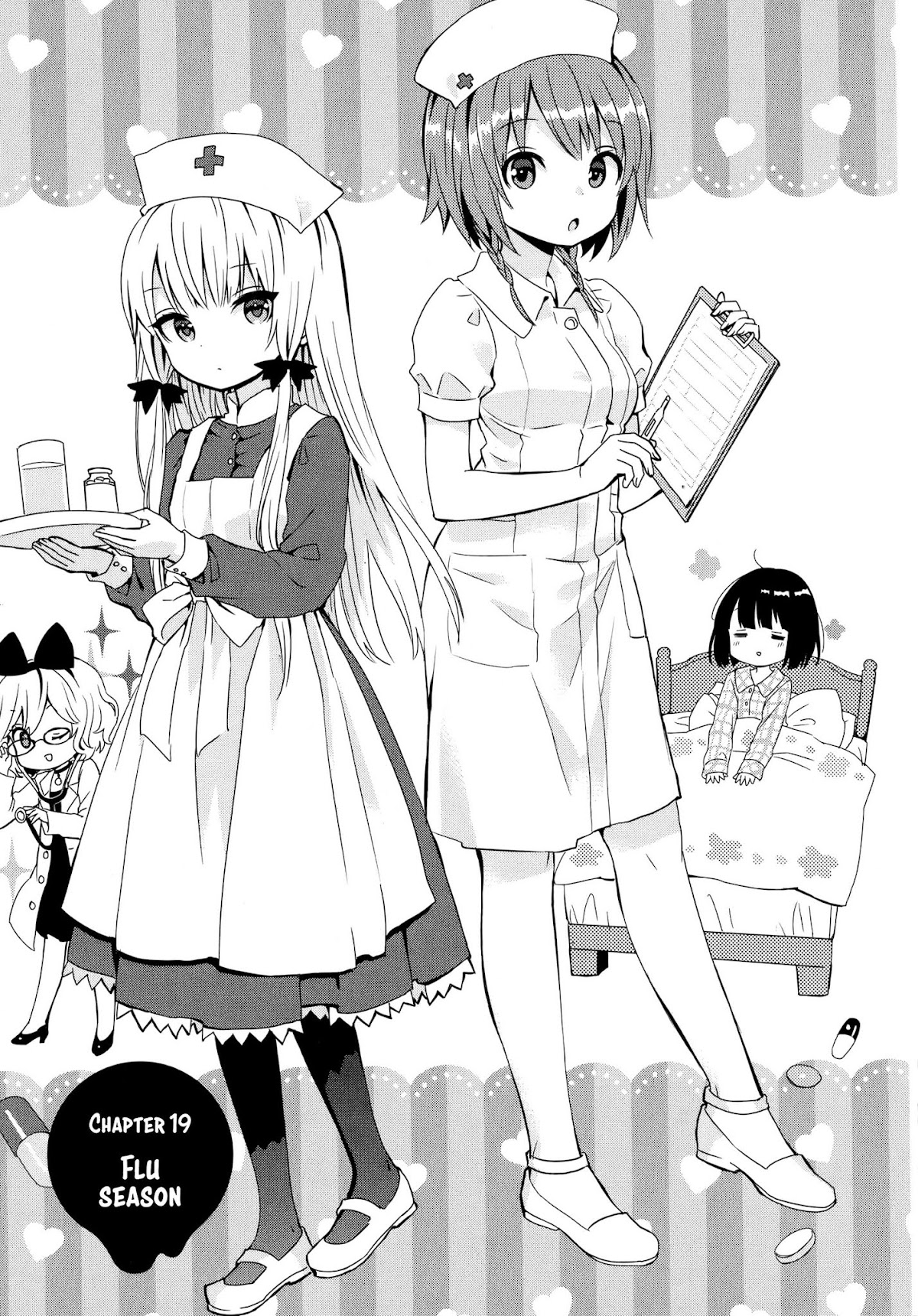 Tonari no Kyuuketsuki-san Chapter 19 page 1 - Chapter 19: Flu season