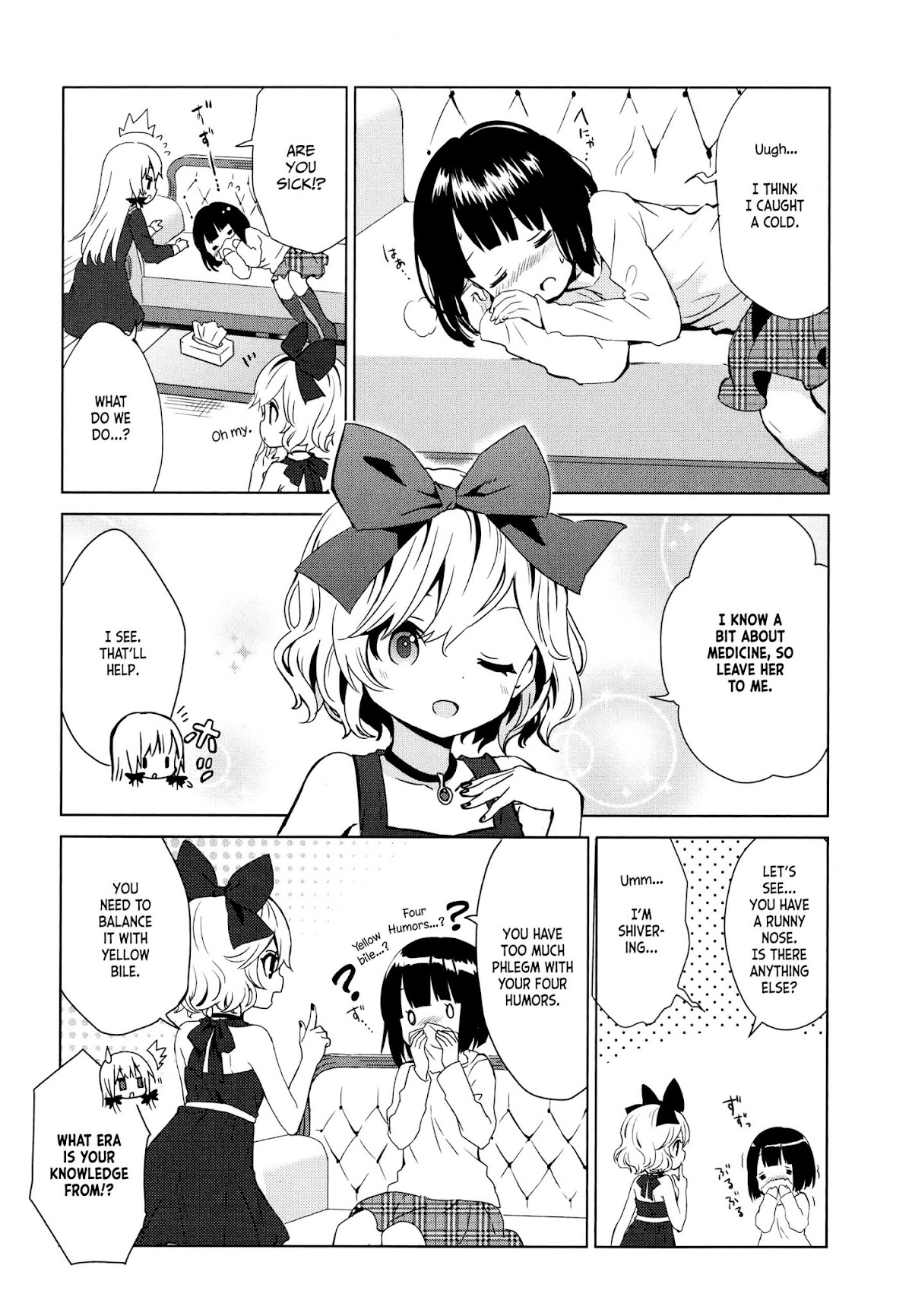 Tonari no Kyuuketsuki-san Chapter 19 page 3 - Chapter 19: Flu season