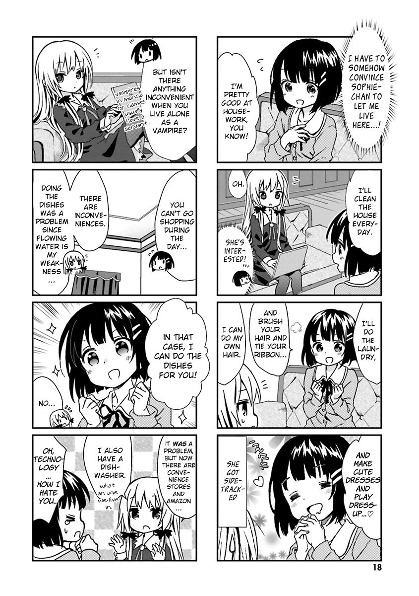 Tonari no Kyuuketsuki-san Chapter 2 page 4 - Chapter 2 : The Struggles of Akari