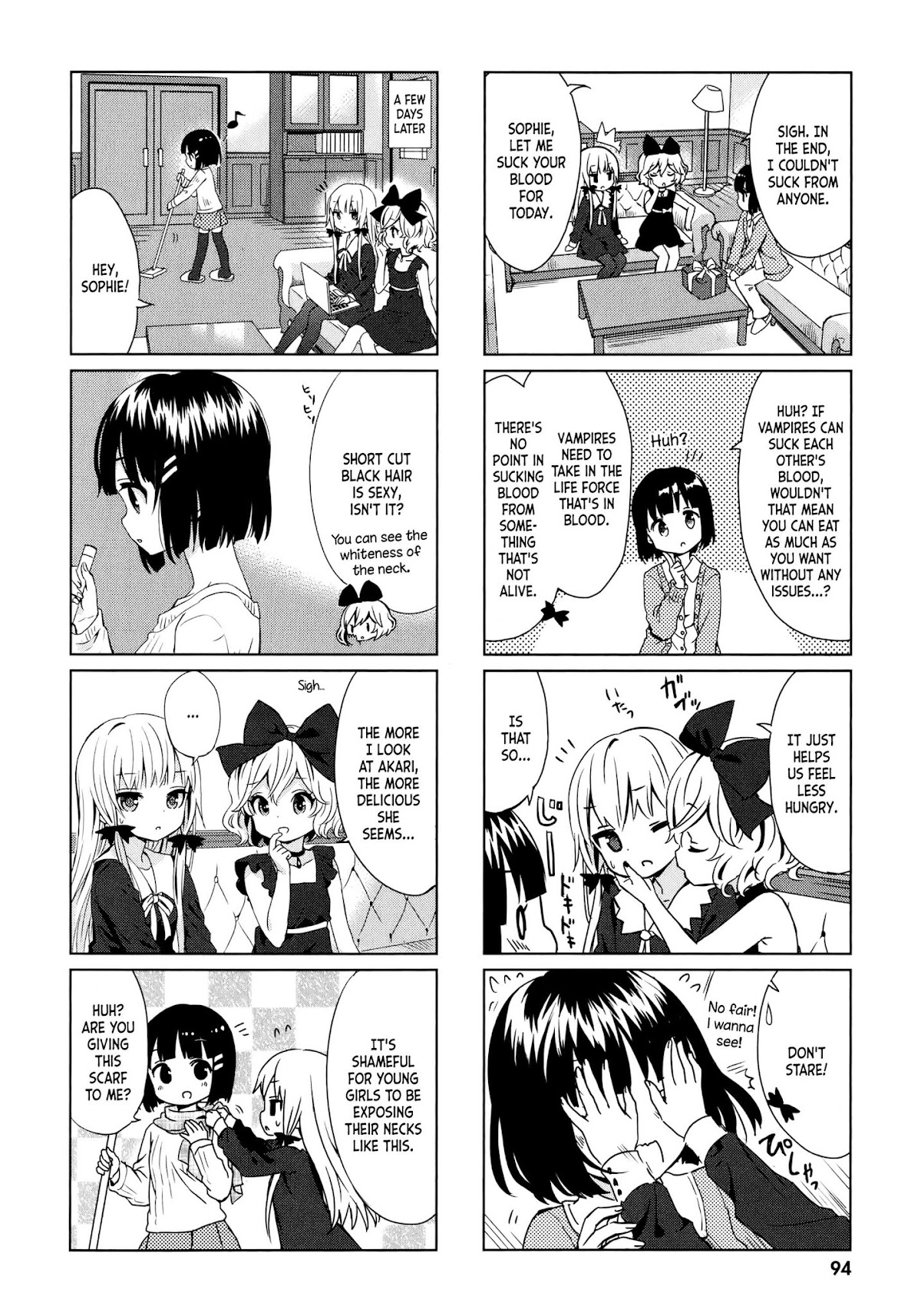 Tonari no Kyuuketsuki-san Chapter 20 page 4 - Chapter 20: A vampire and food shortage