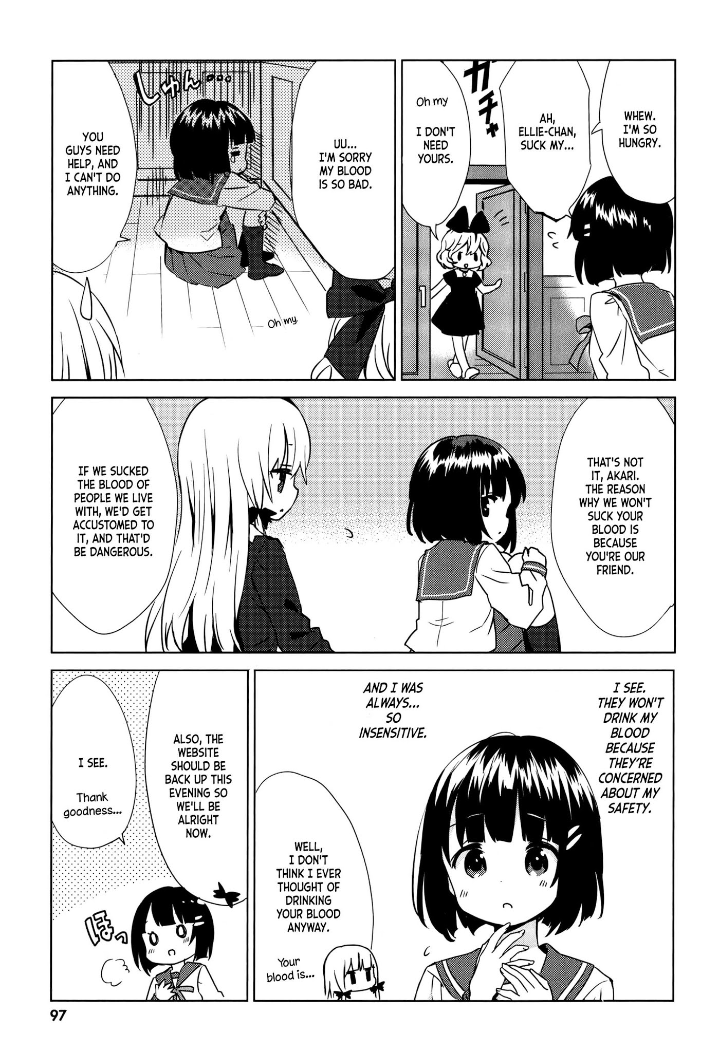 Tonari no Kyuuketsuki-san Chapter 20 page 7 - Chapter 20: A vampire and food shortage