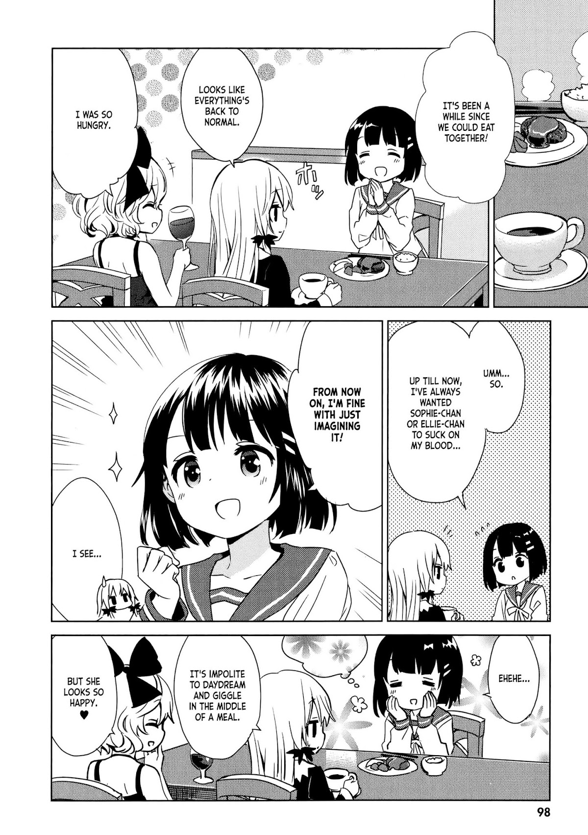 Tonari no Kyuuketsuki-san Chapter 20 page 8 - Chapter 20: A vampire and food shortage