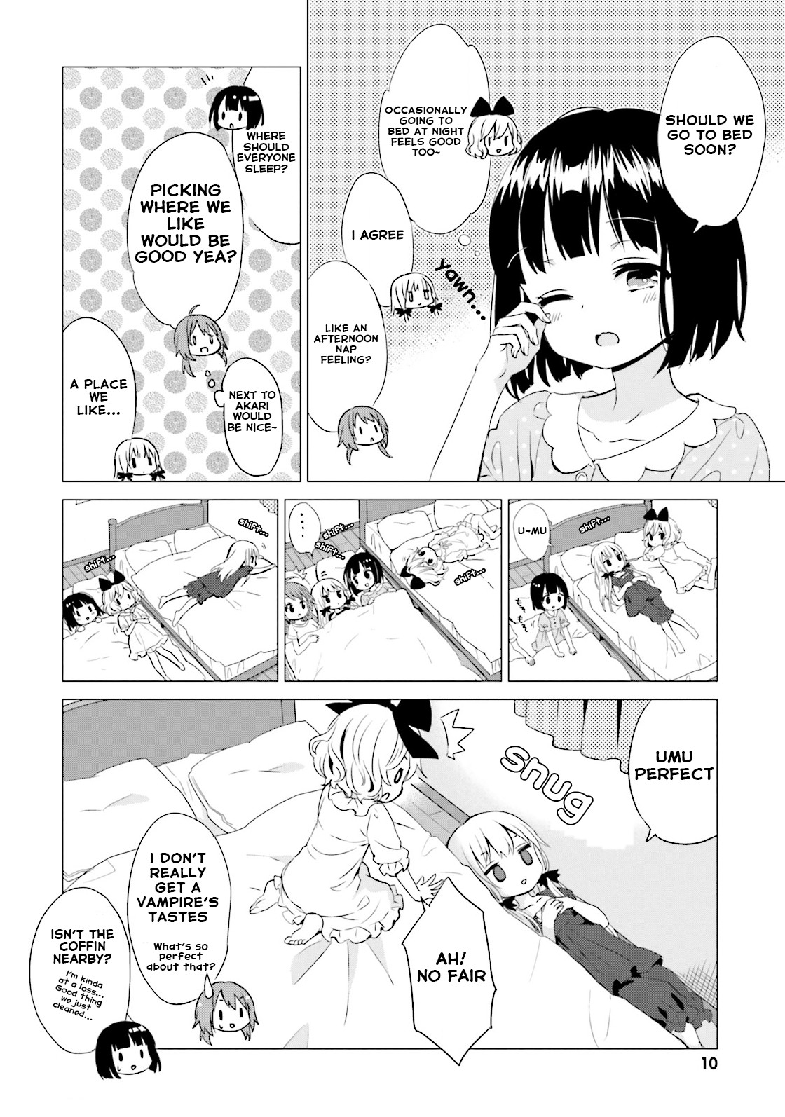 Tonari no Kyuuketsuki-san Chapter 23 page 10 - Chapter 23: Vampires and Pajama Parties