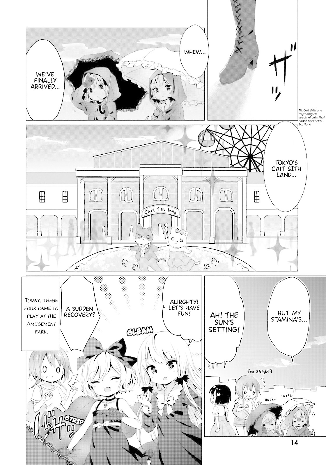 Tonari no Kyuuketsuki-san Chapter 24 page 2 - Chapter 24: Nighttime Amusement Park
