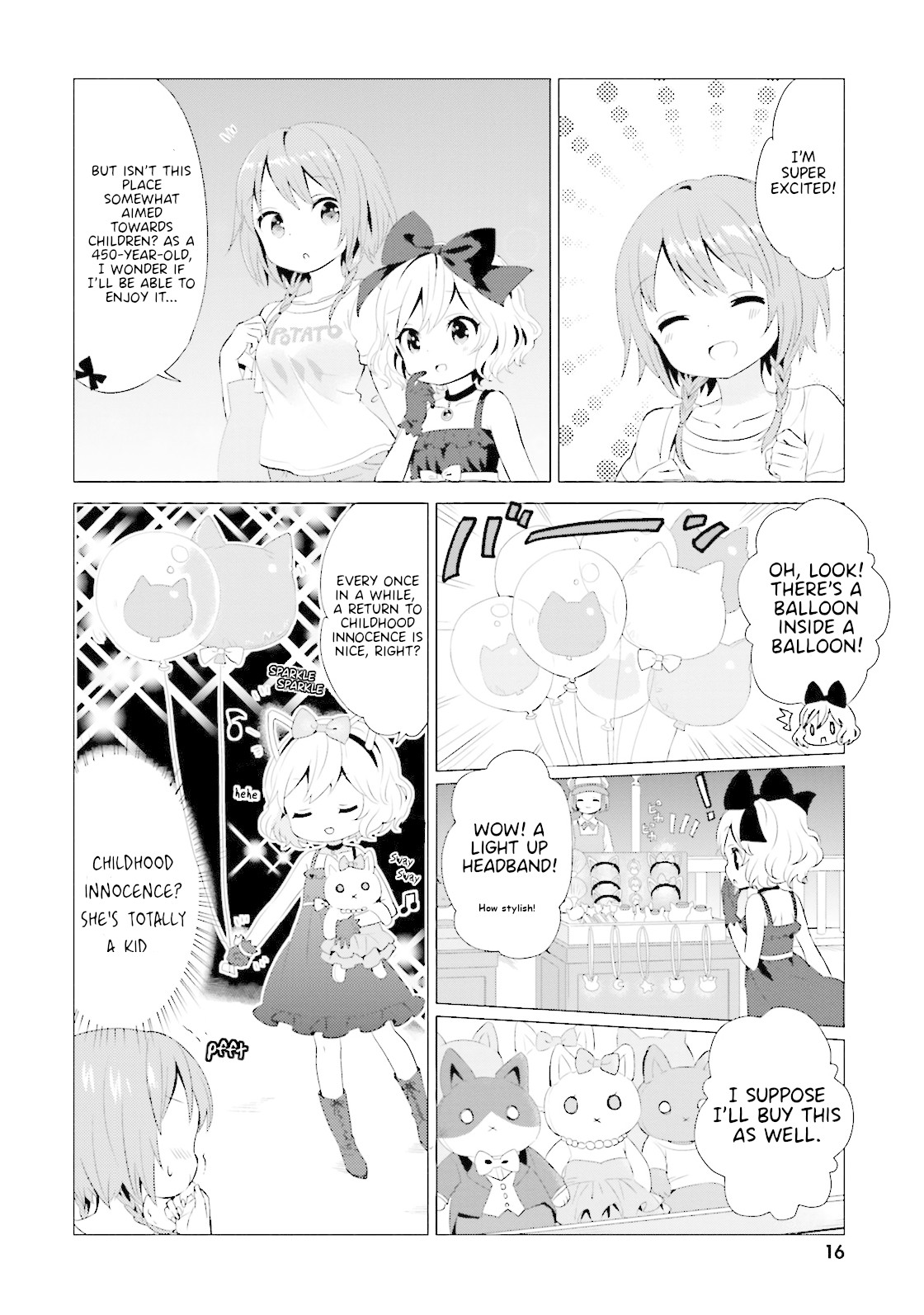 Tonari no Kyuuketsuki-san Chapter 24 page 4 - Chapter 24: Nighttime Amusement Park