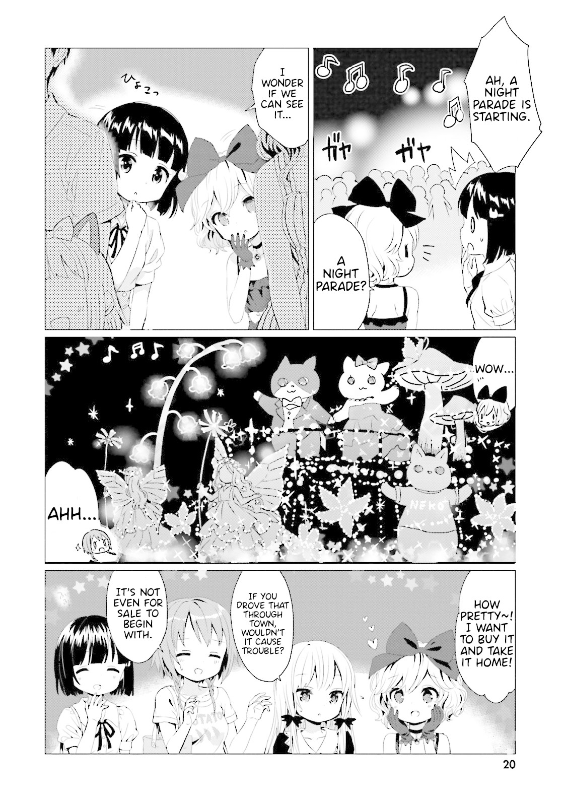 Tonari no Kyuuketsuki-san Chapter 24 page 8 - Chapter 24: Nighttime Amusement Park