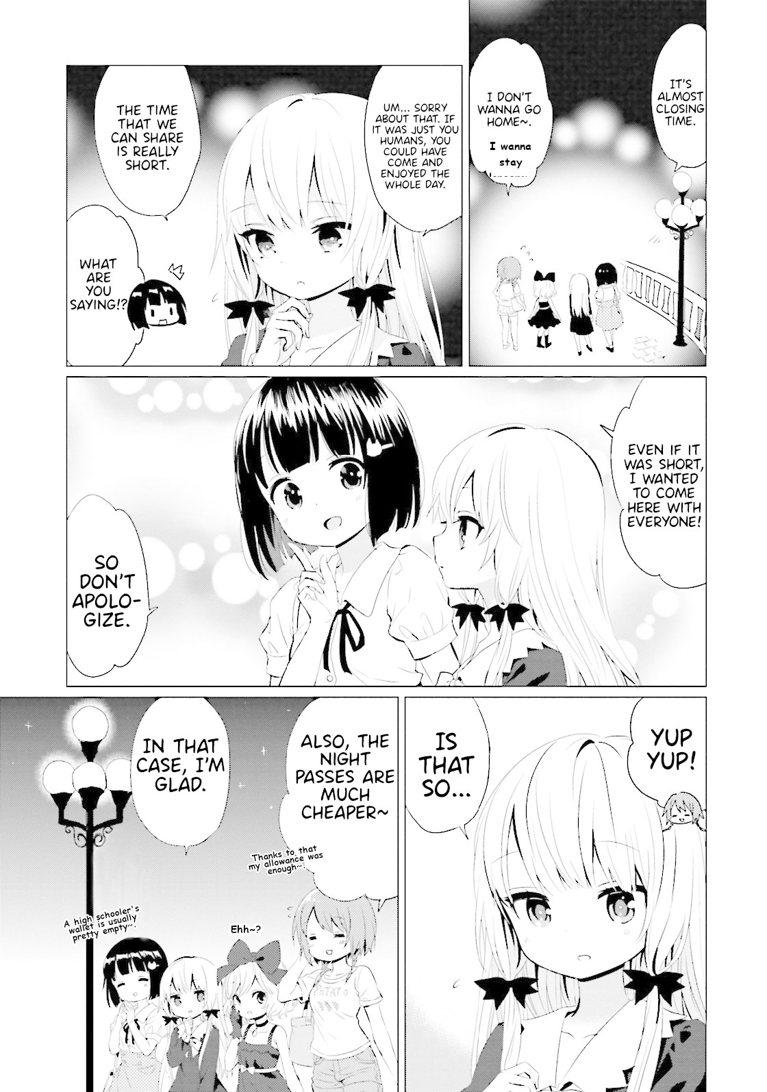 Tonari no Kyuuketsuki-san Chapter 24 page 9 - Chapter 24: Nighttime Amusement Park