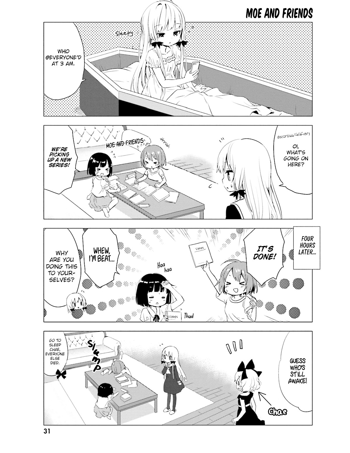 Tonari no Kyuuketsuki-san Chapter 25 page 12 - Chapter 25: The Last Day of Summer Vacation