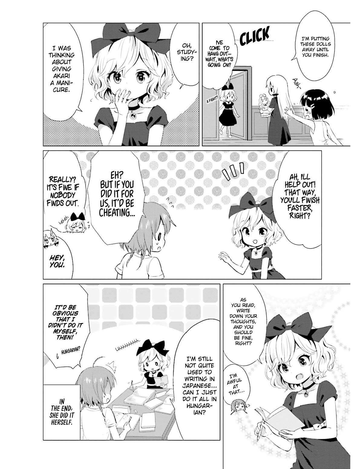 Tonari no Kyuuketsuki-san Chapter 25 page 4 - Chapter 25: The Last Day of Summer Vacation