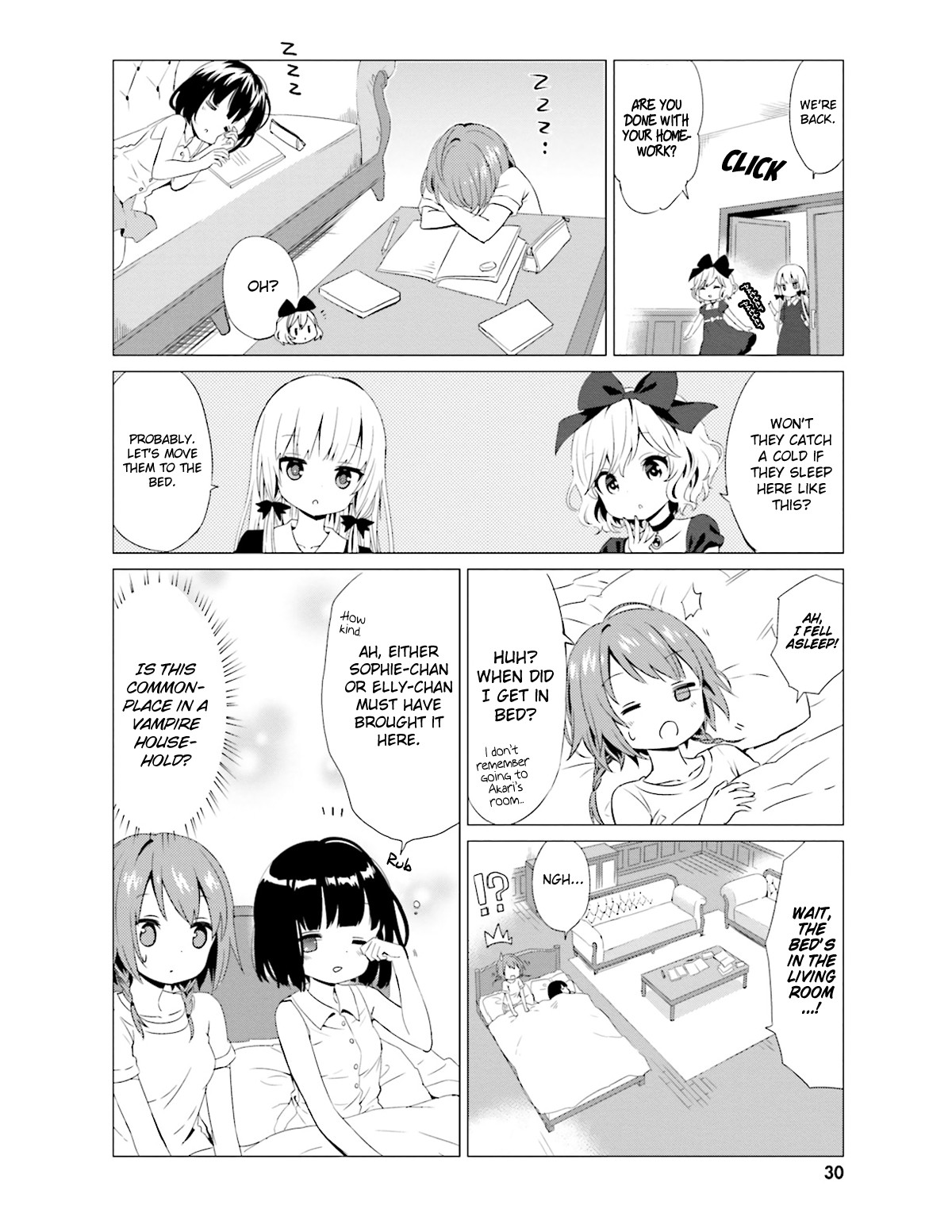 Tonari no Kyuuketsuki-san Chapter 25 page 6 - Chapter 25: The Last Day of Summer Vacation
