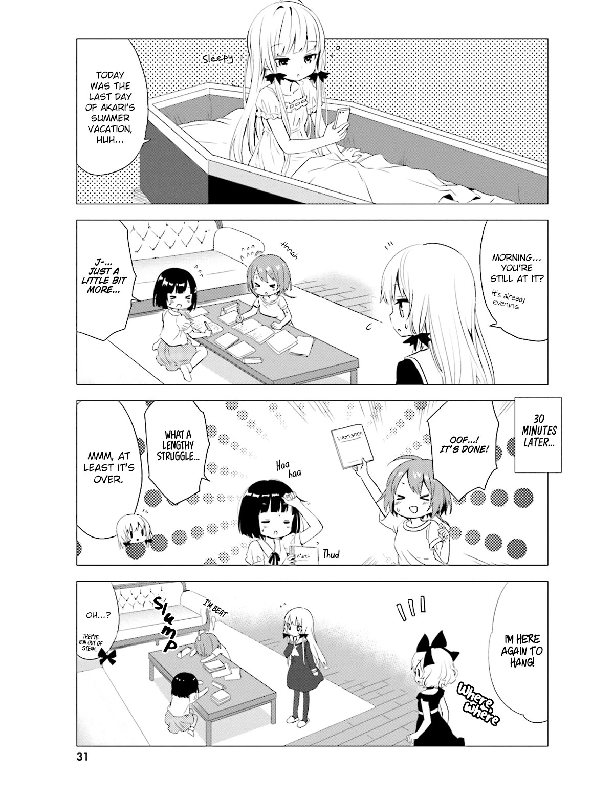 Tonari no Kyuuketsuki-san Chapter 25 page 7 - Chapter 25: The Last Day of Summer Vacation