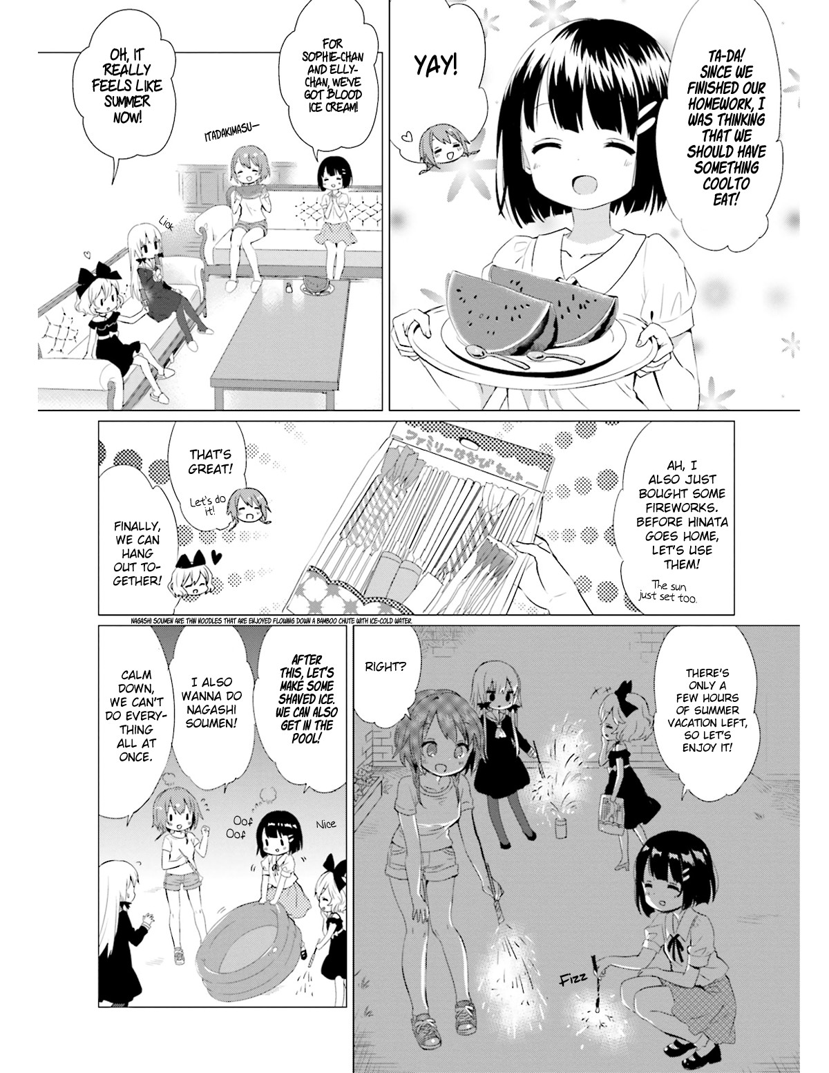 Tonari no Kyuuketsuki-san Chapter 25 page 8 - Chapter 25: The Last Day of Summer Vacation