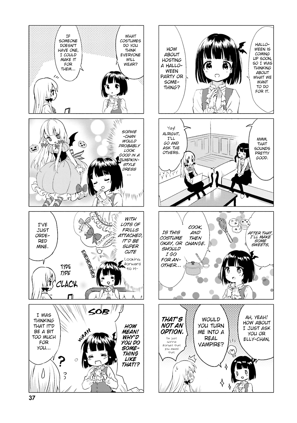 Tonari no Kyuuketsuki-san Chapter 26 page 3 - Chapter 26: Halloween