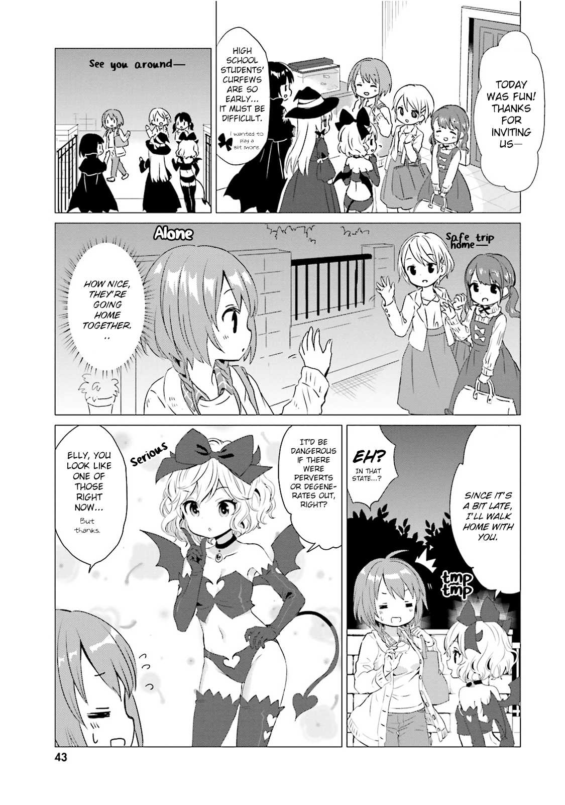 Tonari no Kyuuketsuki-san Chapter 26 page 9 - Chapter 26: Halloween