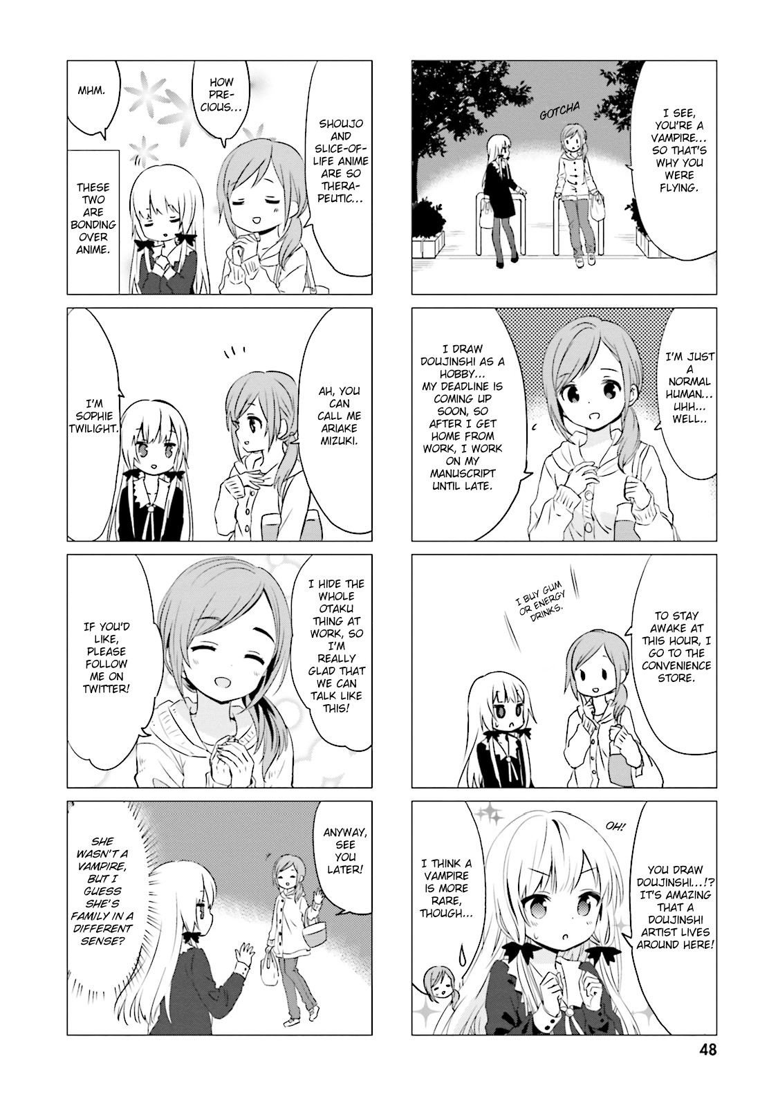 Tonari no Kyuuketsuki-san Chapter 27 page 4 - Chapter 27: Family Hiding in the Neighbourhood