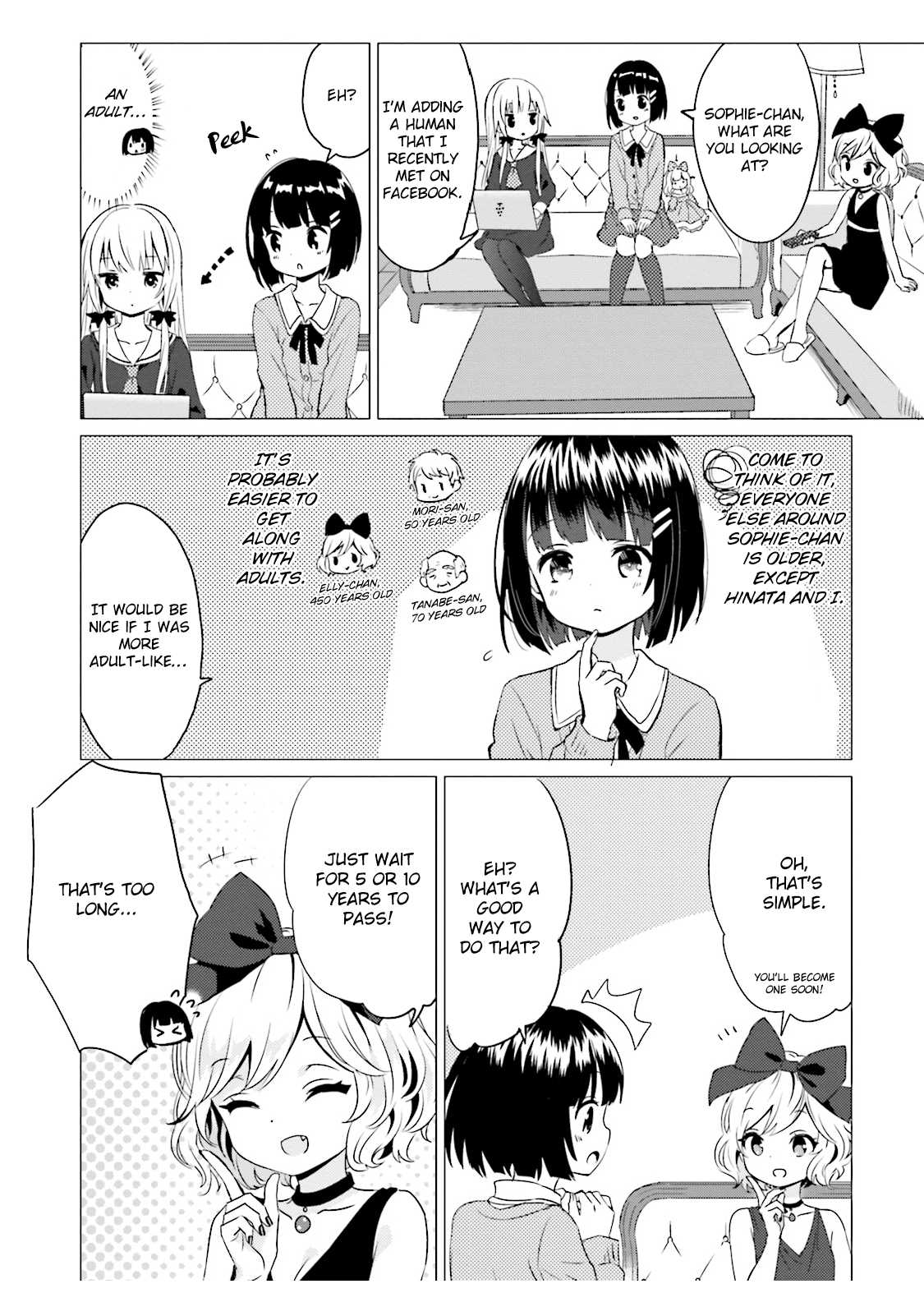 Tonari no Kyuuketsuki-san Chapter 27 page 5 - Chapter 27: Family Hiding in the Neighbourhood