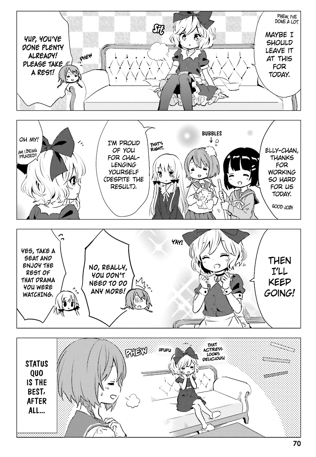 Tonari no Kyuuketsuki-san Chapter 29 page 6 - Chapter 29: Elly Does Chores