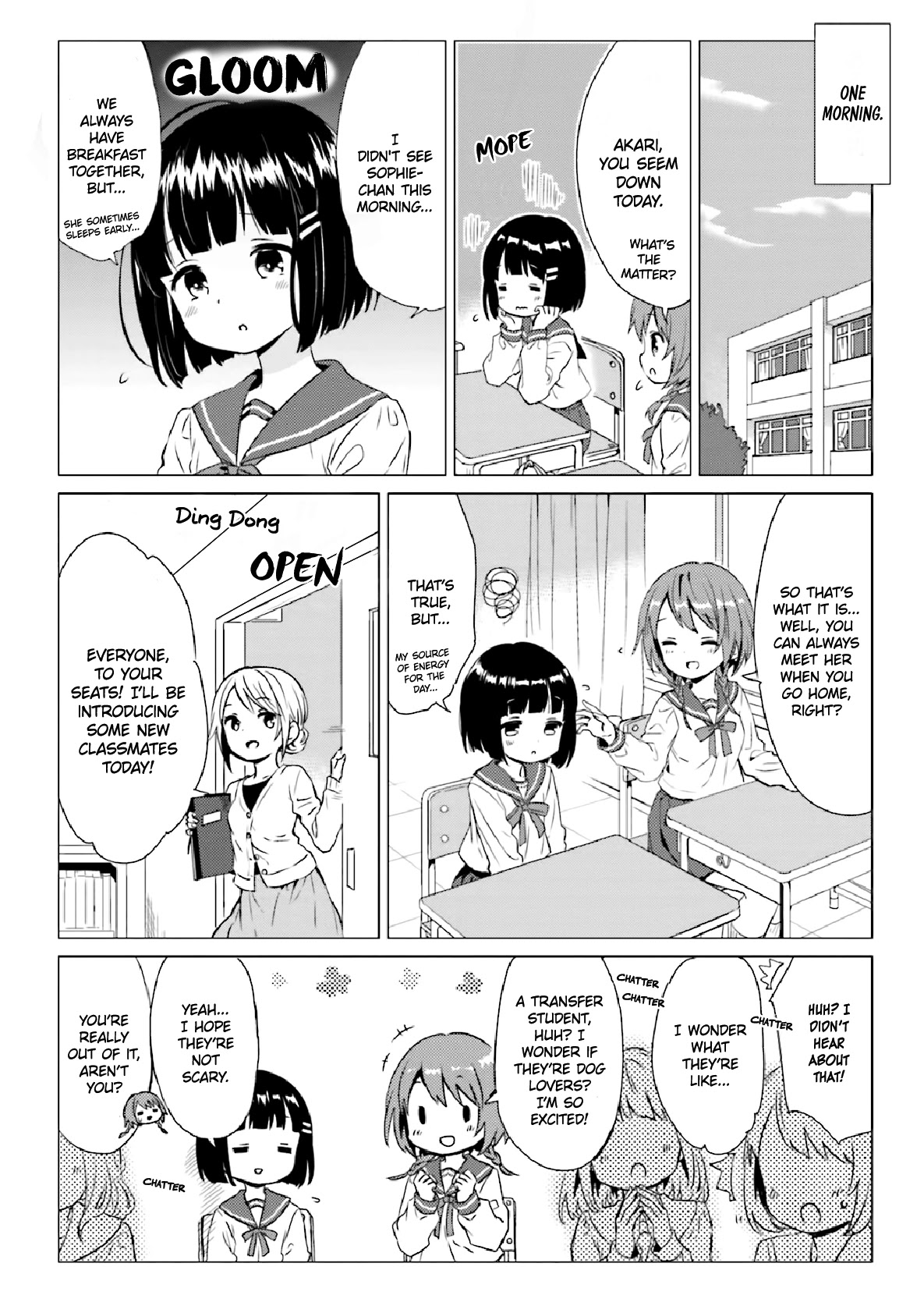 Tonari no Kyuuketsuki-san Chapter 31 page 1 - Chapter 31: The Vampires' Student Life