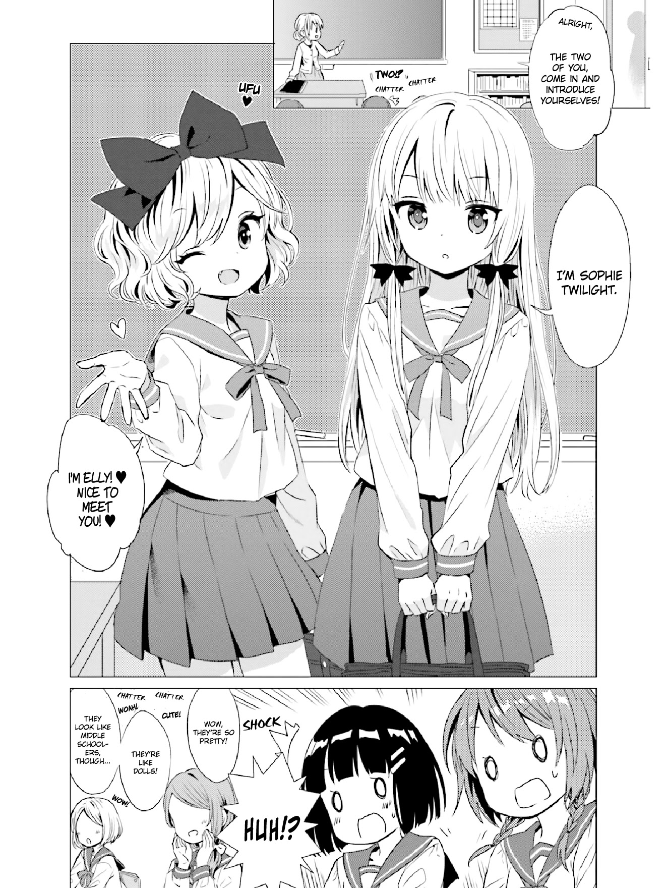 Tonari no Kyuuketsuki-san Chapter 31 page 2 - Chapter 31: The Vampires' Student Life