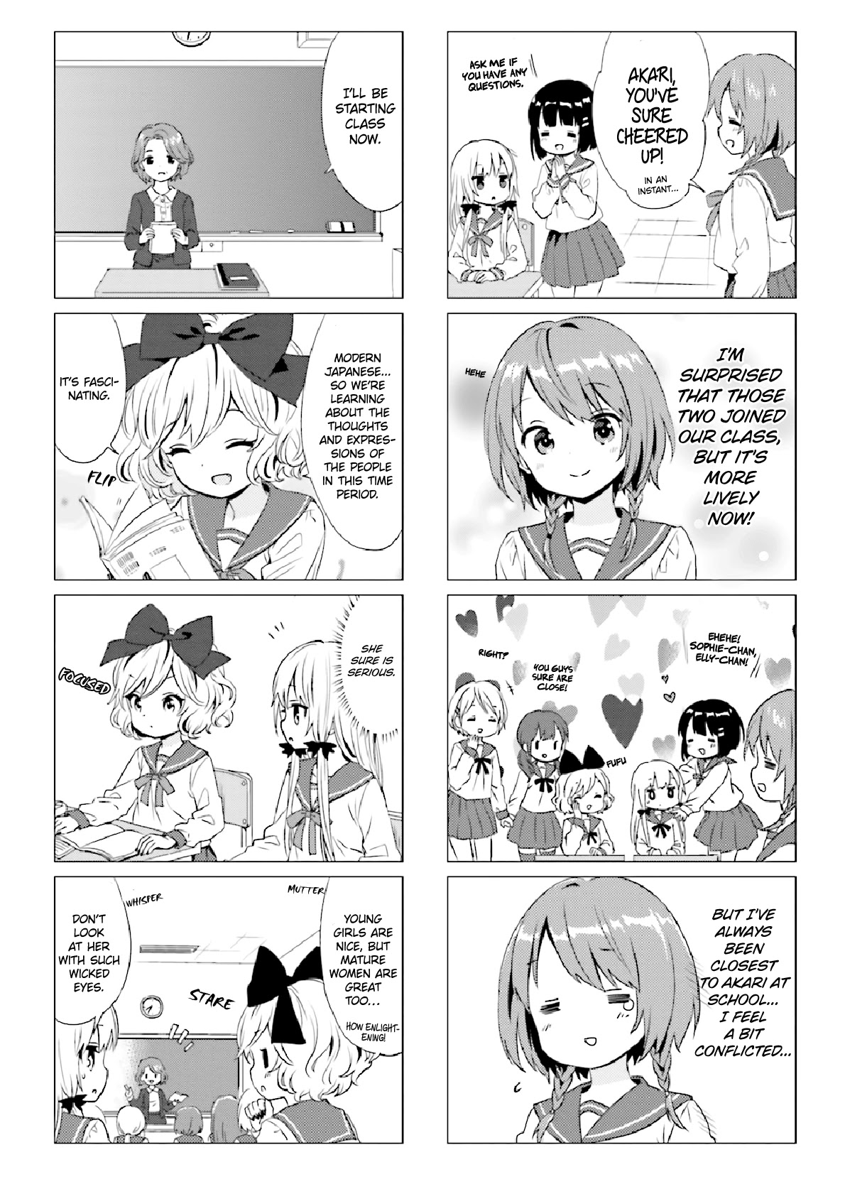 Tonari no Kyuuketsuki-san Chapter 31 page 5 - Chapter 31: The Vampires' Student Life