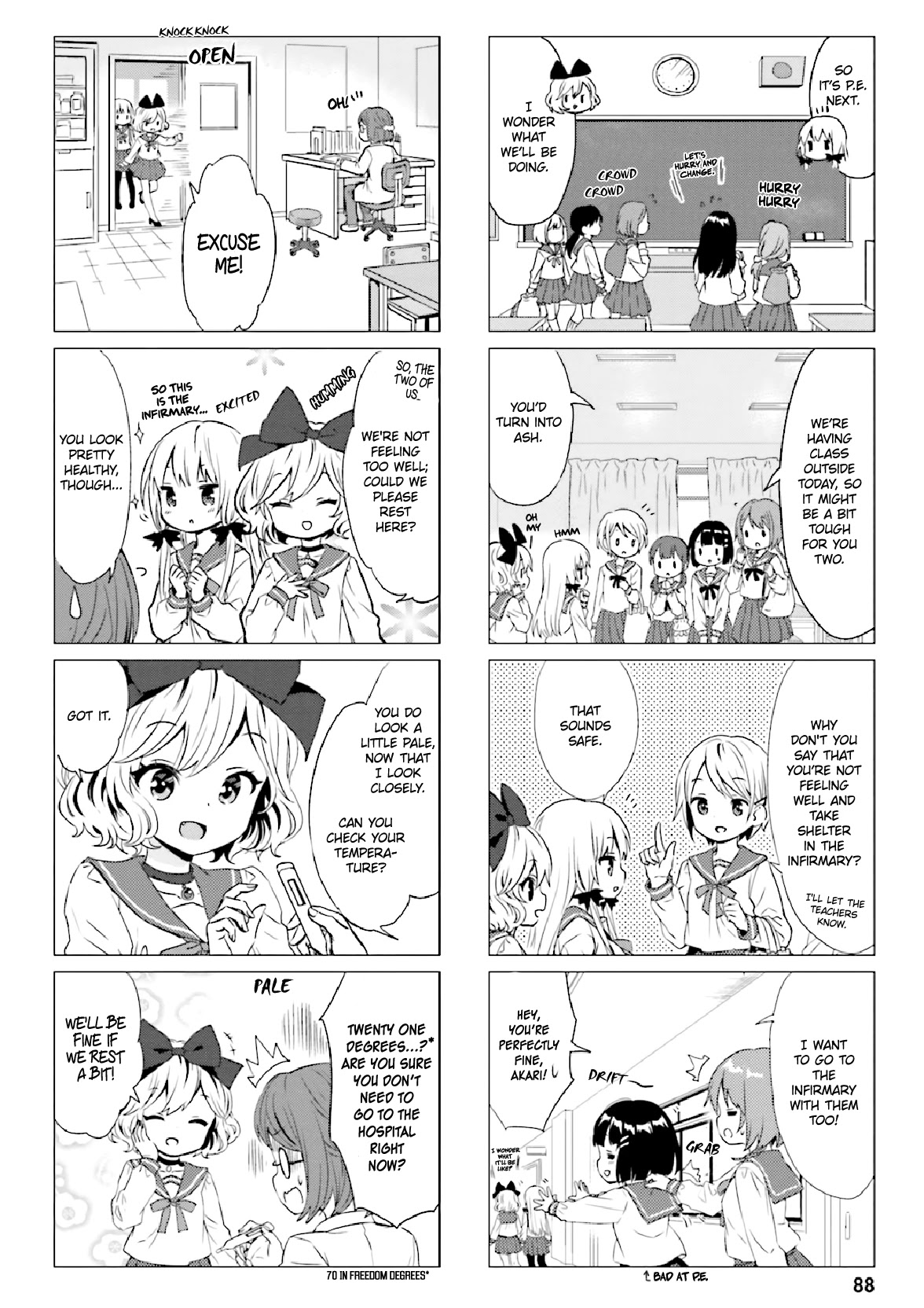 Tonari no Kyuuketsuki-san Chapter 31 page 6 - Chapter 31: The Vampires' Student Life