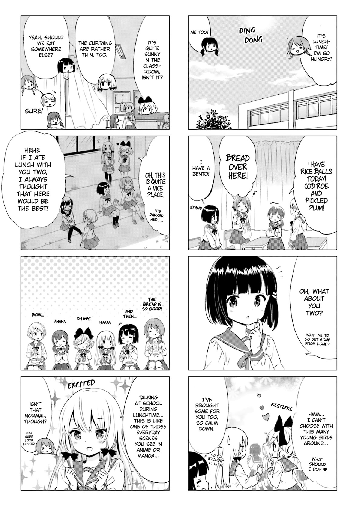 Tonari no Kyuuketsuki-san Chapter 31 page 8 - Chapter 31: The Vampires' Student Life