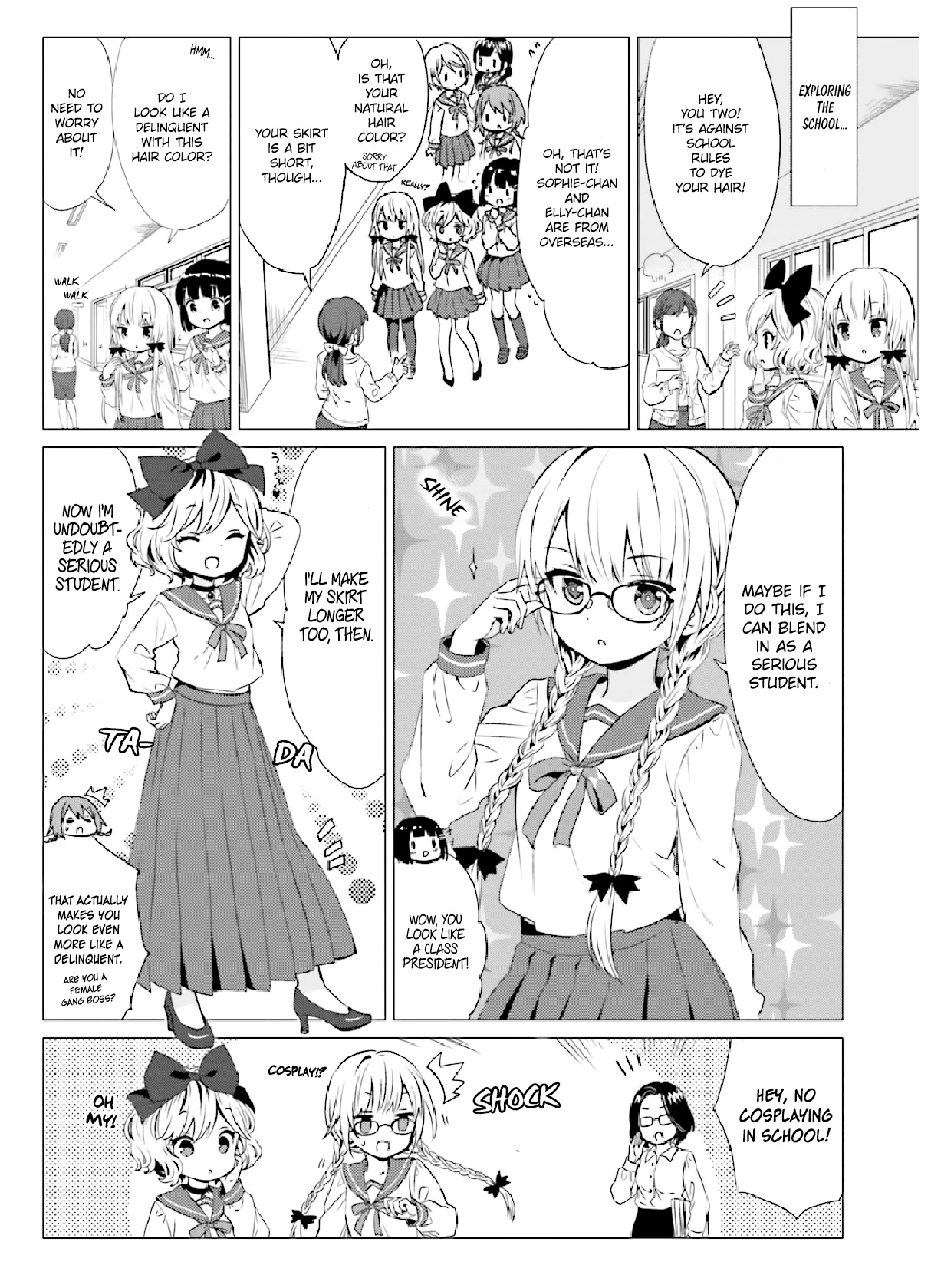 Tonari no Kyuuketsuki-san Chapter 31 page 9 - Chapter 31: The Vampires' Student Life