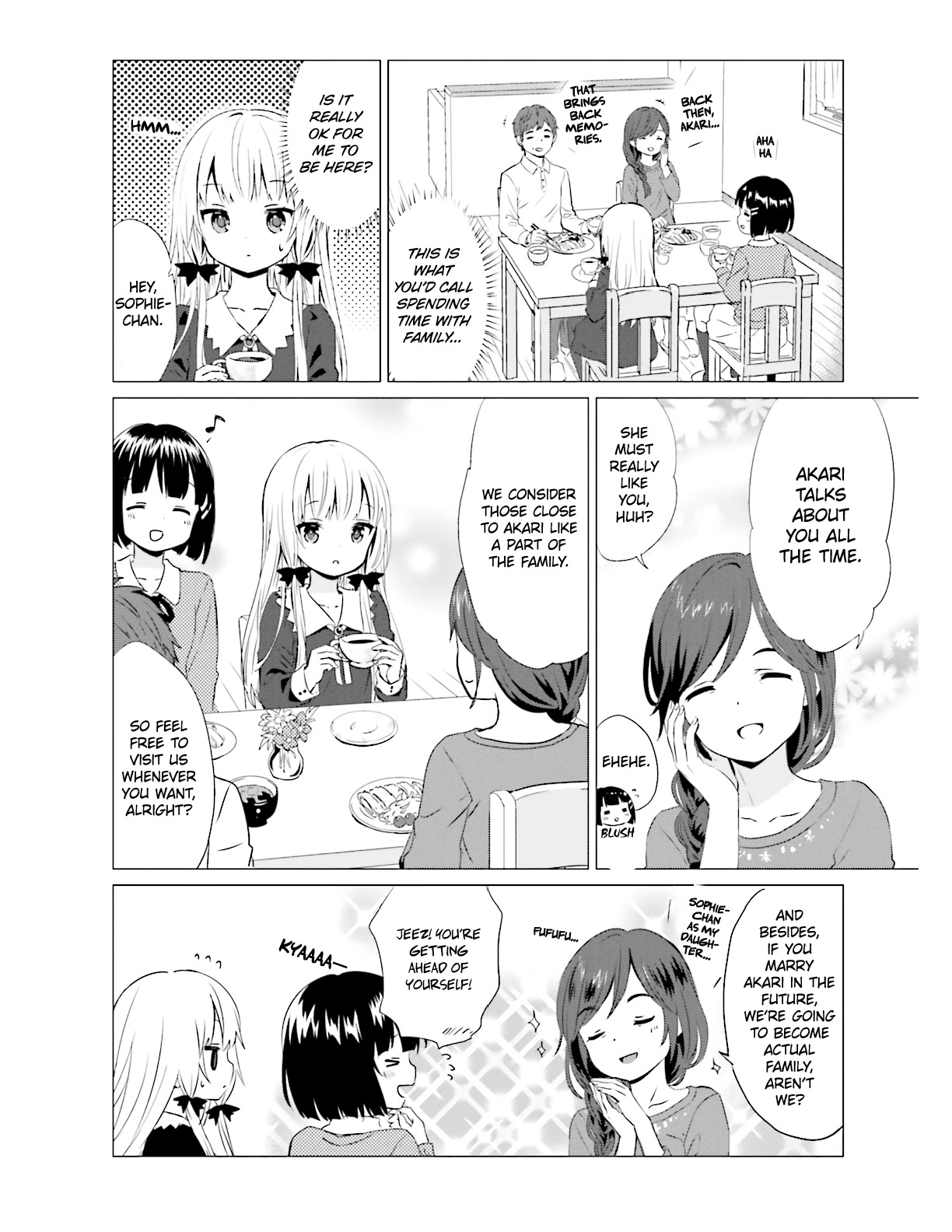 Tonari no Kyuuketsuki-san Chapter 32 page 12 - Chapter 32: Akari's House