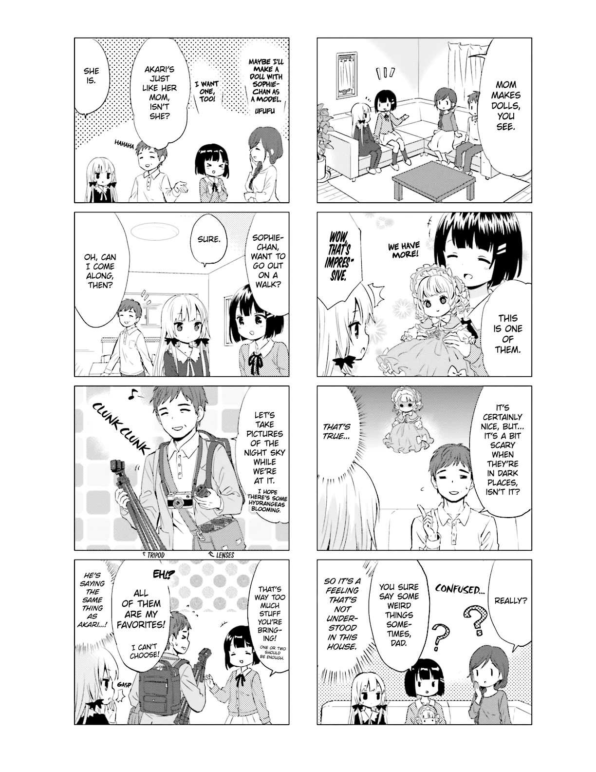 Tonari no Kyuuketsuki-san Chapter 32 page 13 - Chapter 32: Akari's House