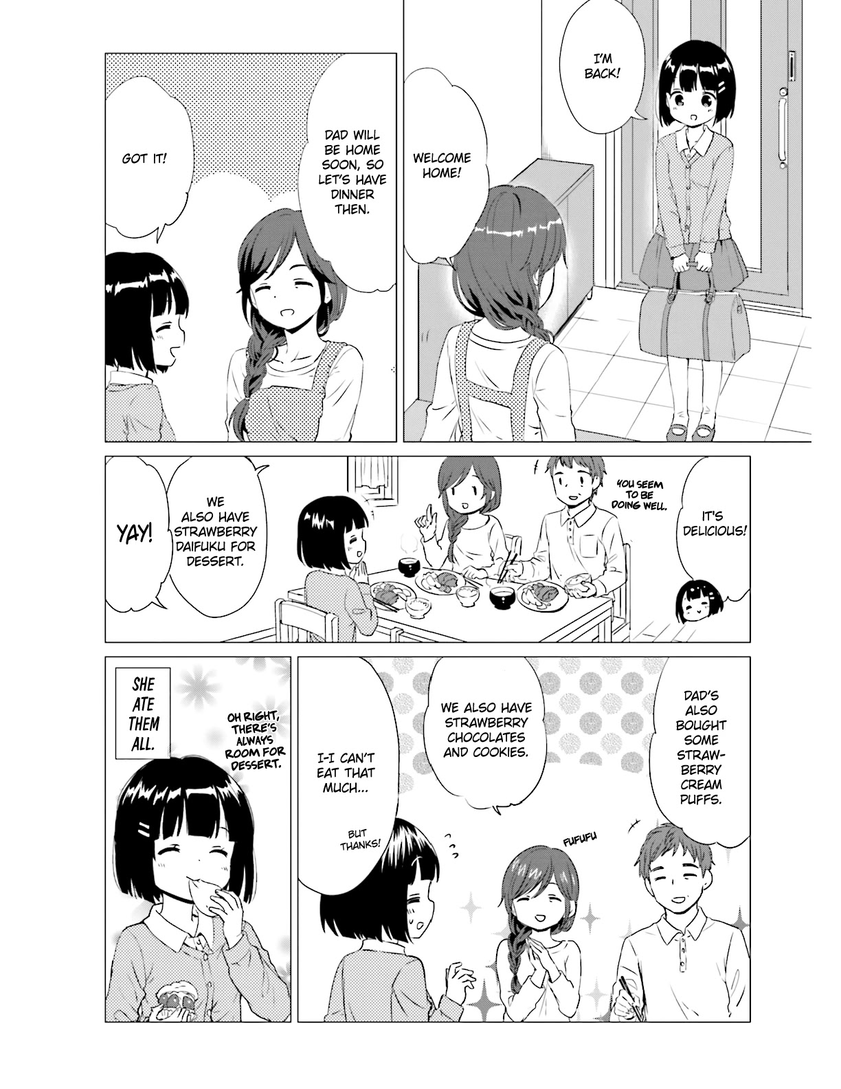 Tonari no Kyuuketsuki-san Chapter 32 page 3 - Chapter 32: Akari's House