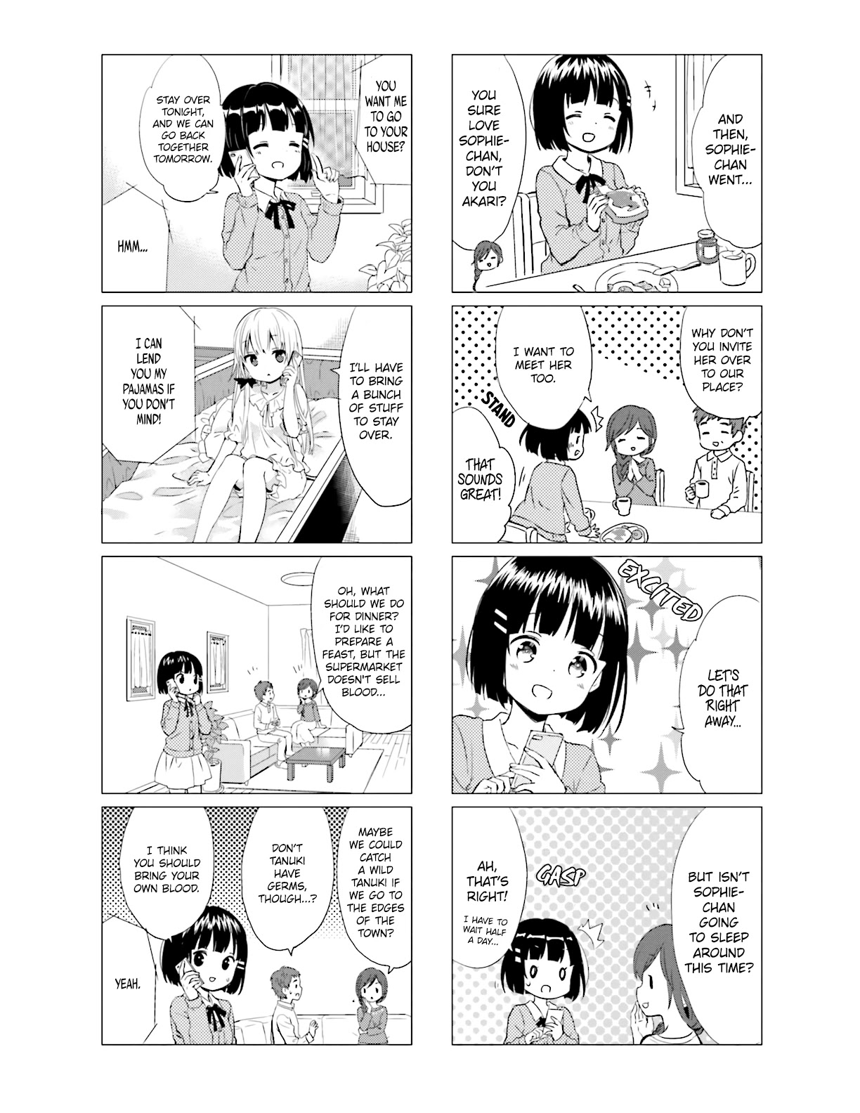 Tonari no Kyuuketsuki-san Chapter 32 page 6 - Chapter 32: Akari's House