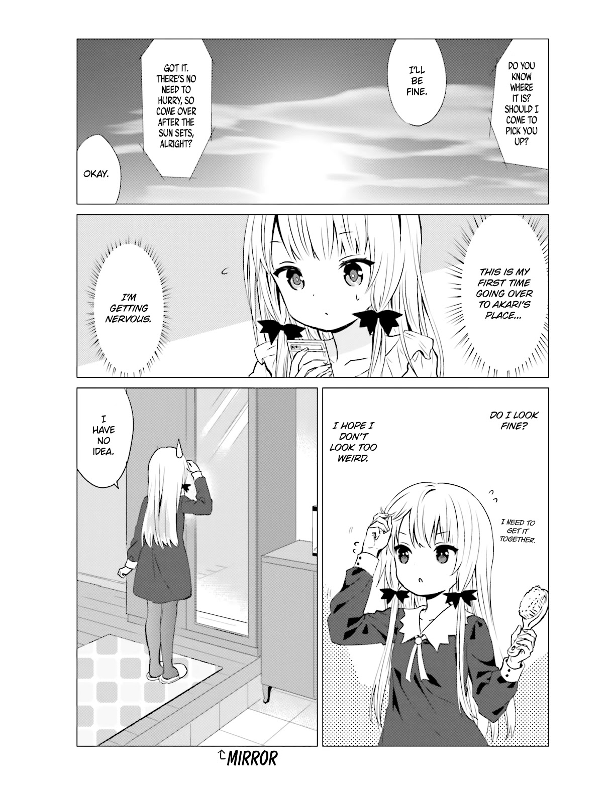 Tonari no Kyuuketsuki-san Chapter 32 page 7 - Chapter 32: Akari's House