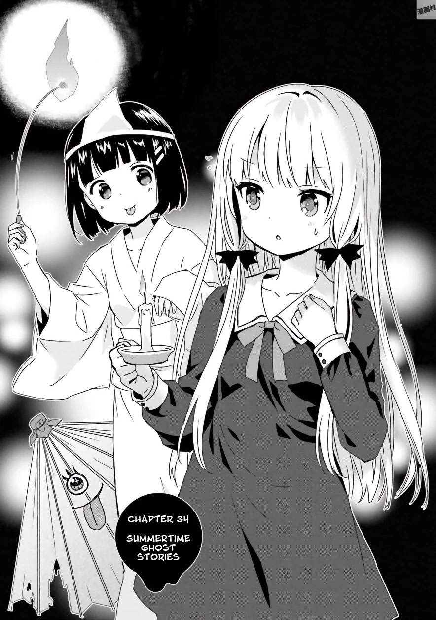 Tonari no Kyuuketsuki-san Chapter 34 page 1 - Chapter 34: Summertime Ghost Stories