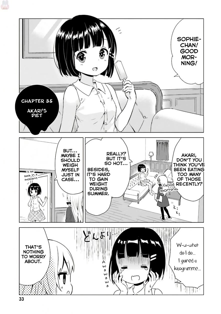 Tonari no Kyuuketsuki-san Chapter 35 page 1 - Chapter 35: Akari's Diet