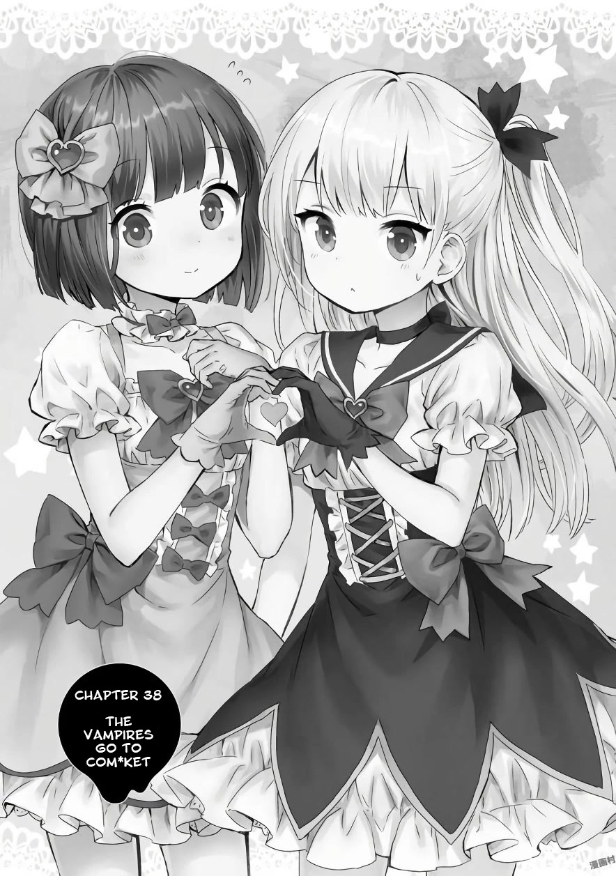 Tonari no Kyuuketsuki-san Chapter 38 page 1 - Chapter 38: The Vampires go to Com*ket
