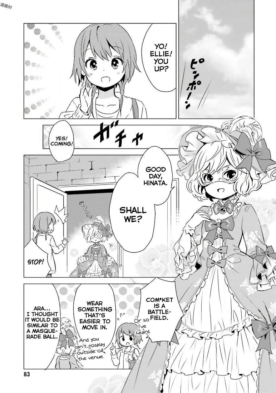Tonari no Kyuuketsuki-san Chapter 38 page 13 - Chapter 38: The Vampires go to Com*ket