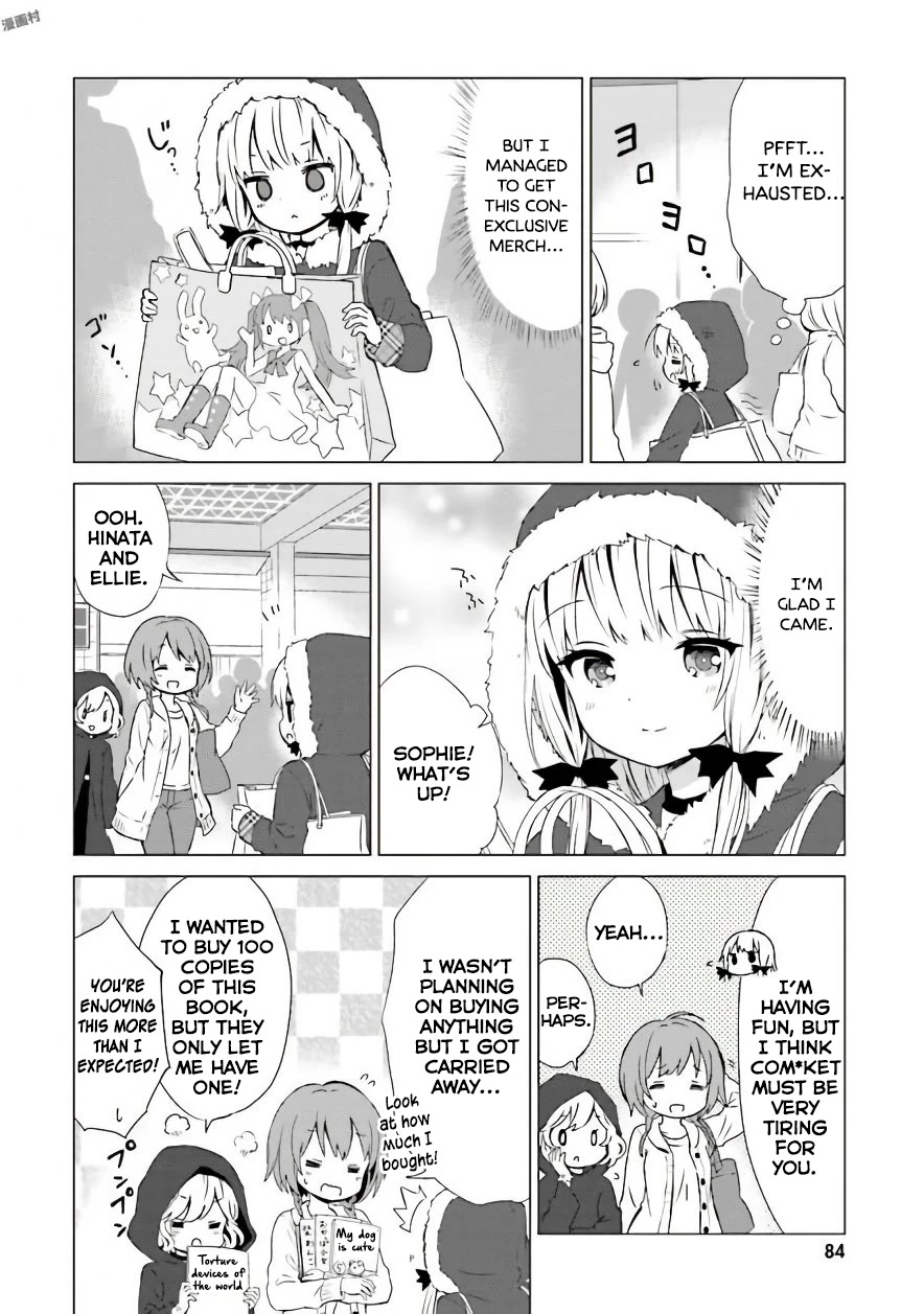 Tonari no Kyuuketsuki-san Chapter 38 page 14 - Chapter 38: The Vampires go to Com*ket