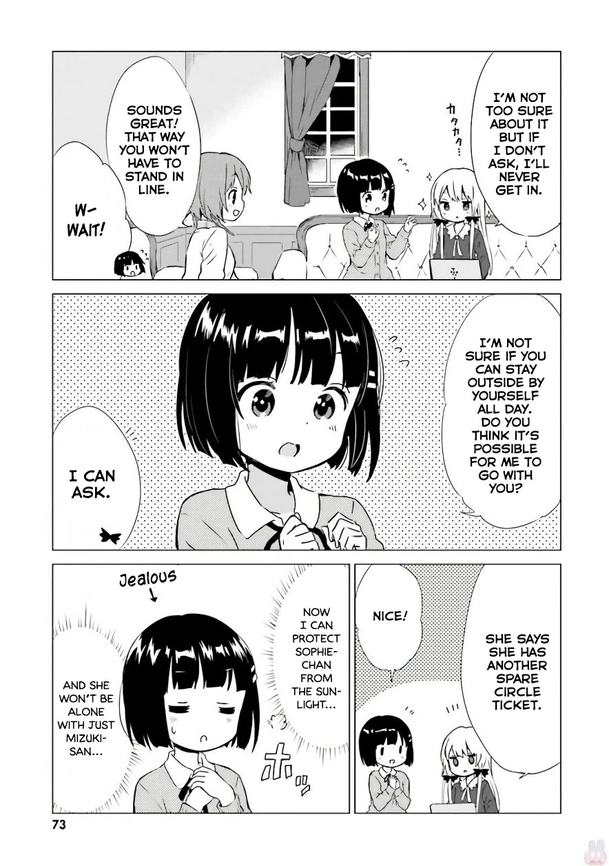 Tonari no Kyuuketsuki-san Chapter 38 page 3 - Chapter 38: The Vampires go to Com*ket